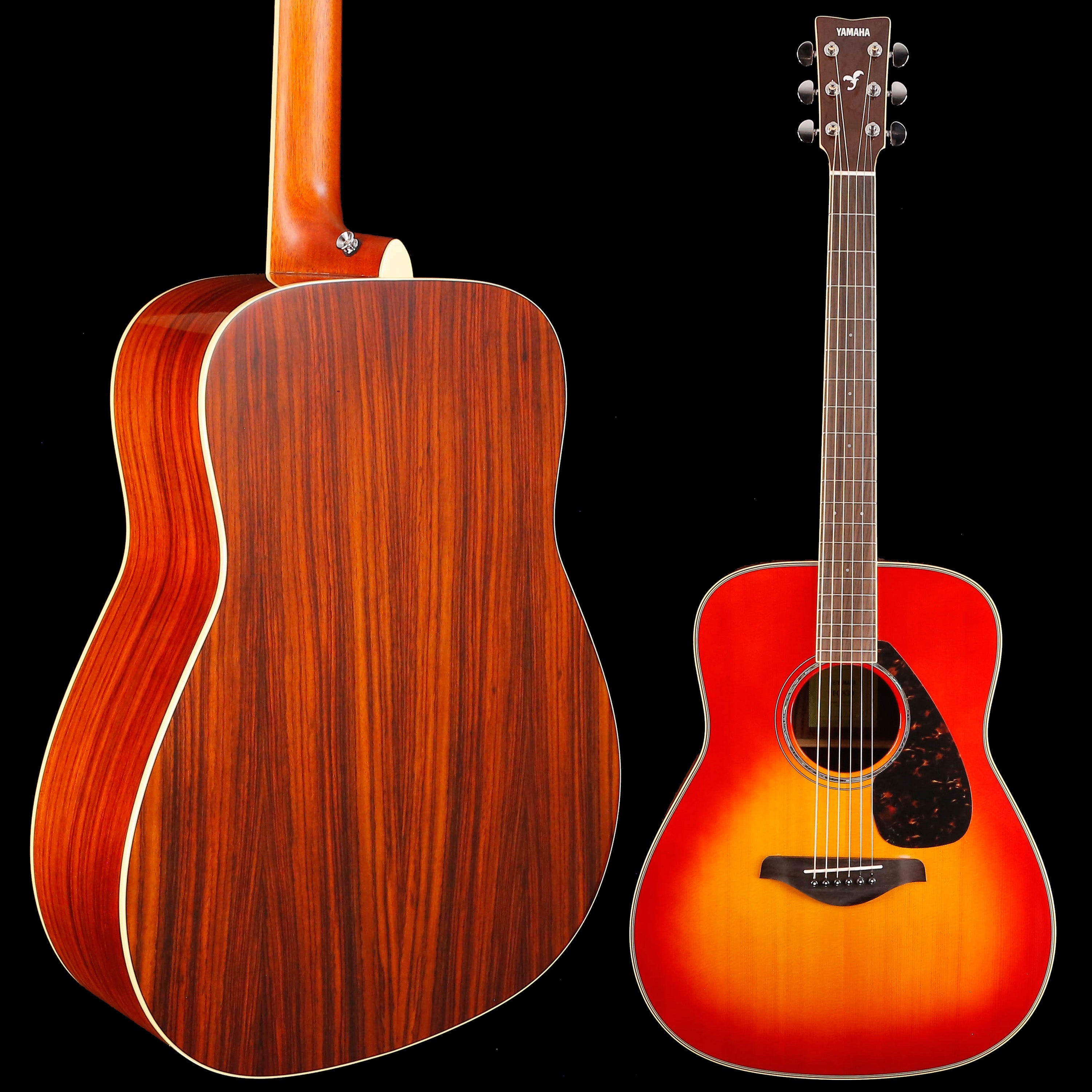 Yamaha fg830 online autumn burst