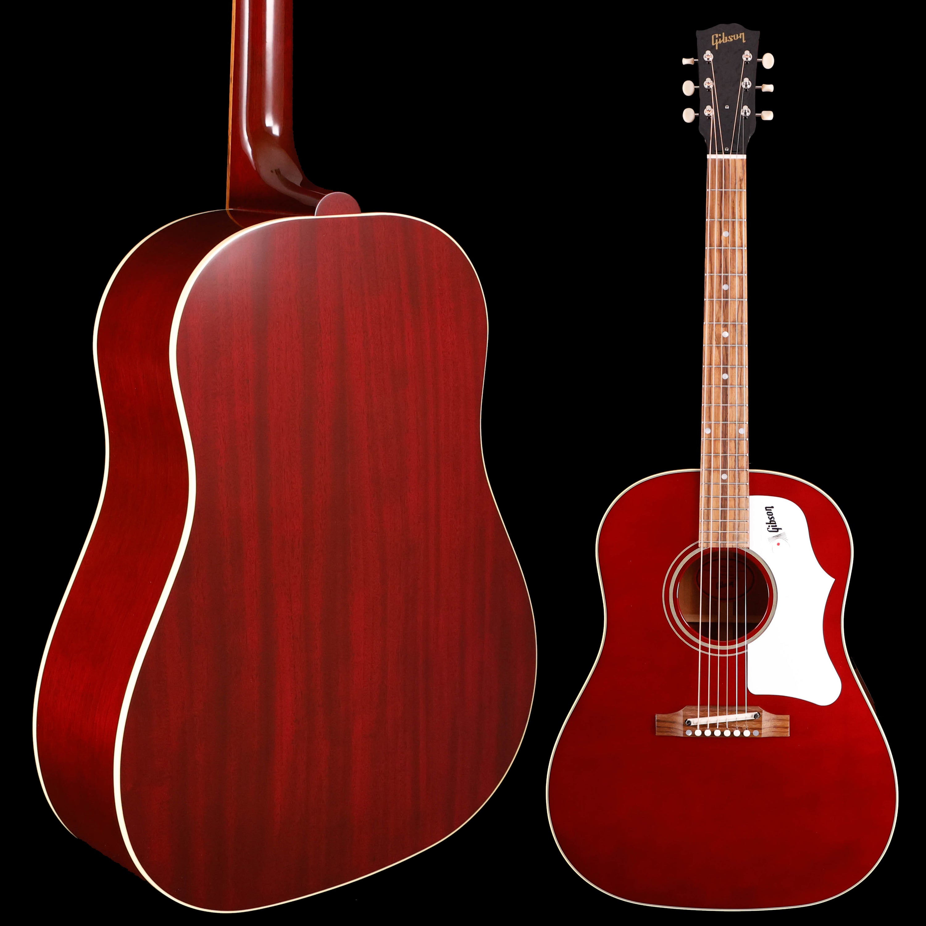 Gibson Acoustic '60s J-45 Original, Wine Red 4lbs 2.5oz – Melody 