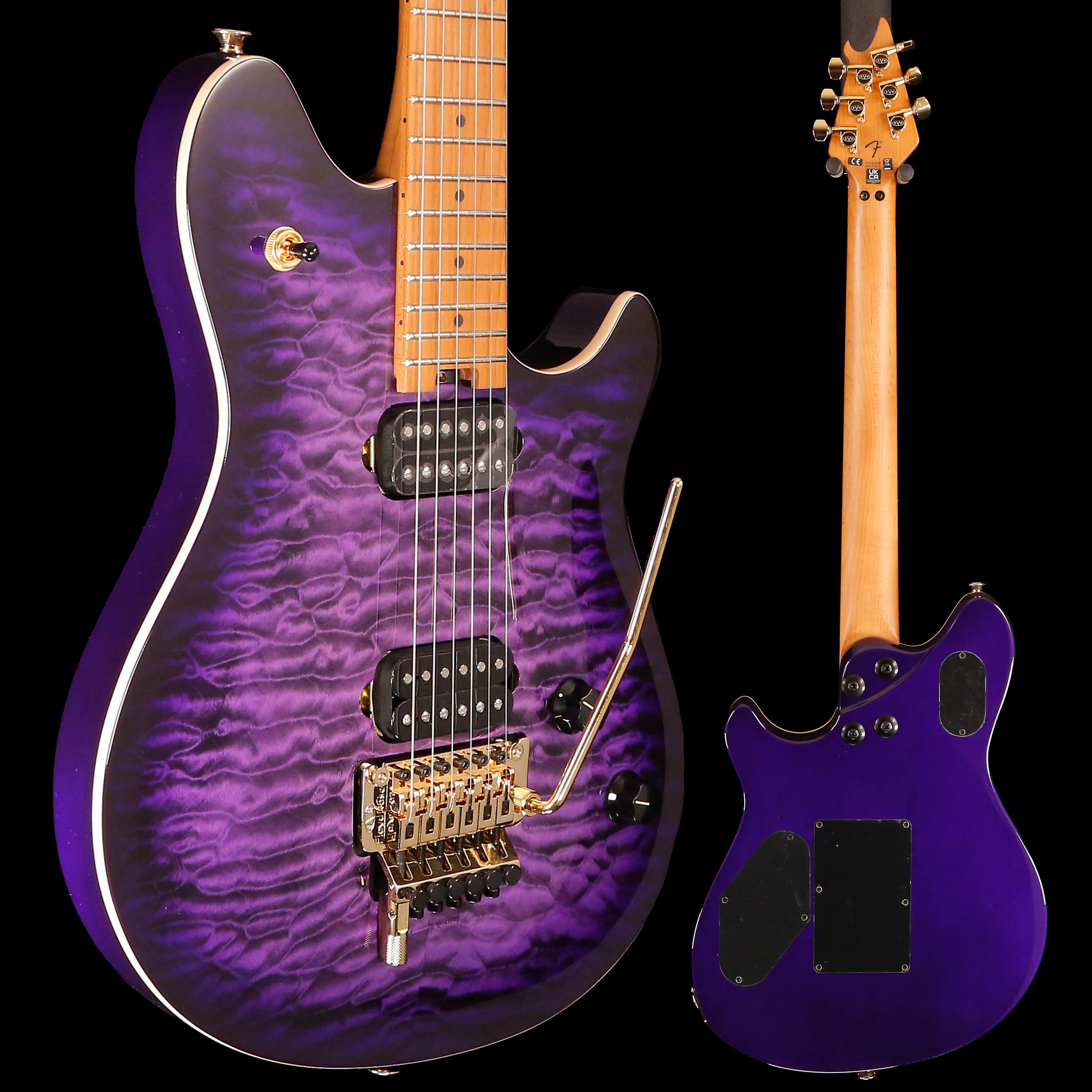 EVH Wolfgang Special QM Electric, Purple Burst – Melody