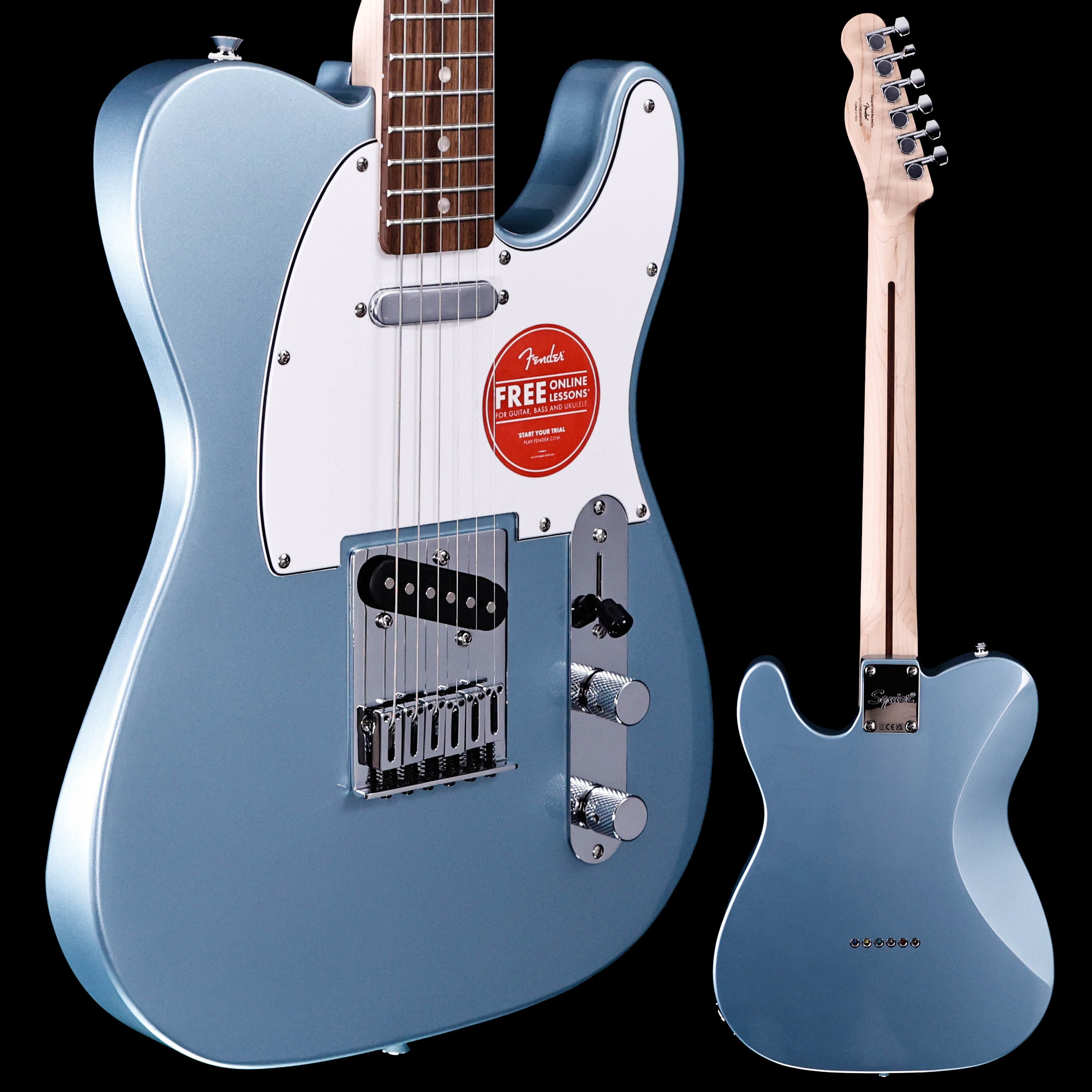 Squier FSR Limited Edition Affinity Telecaster, Ice Blue Metallic