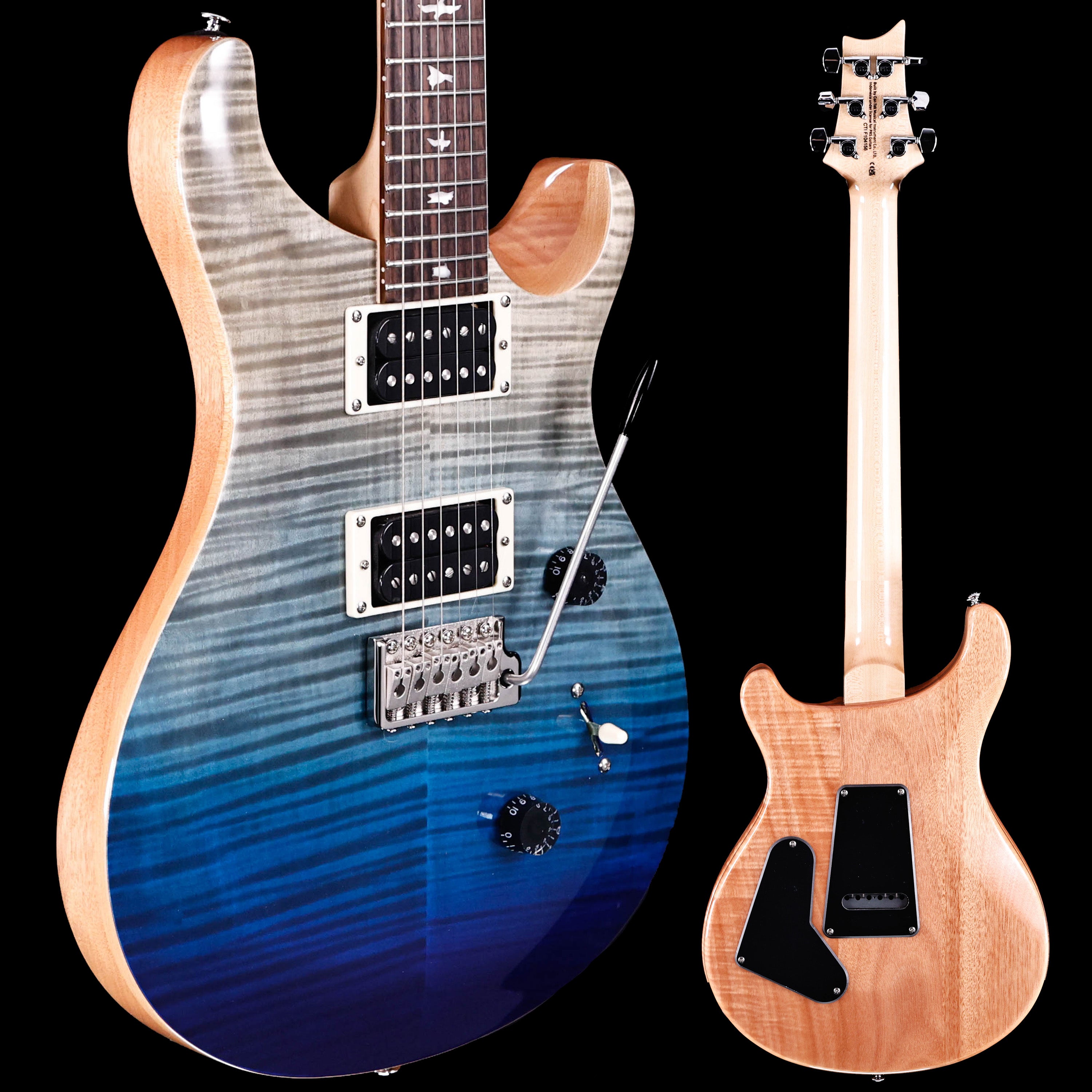 PRS Paul Reed Smith SE Custom 24 Electric, Blue Fade 7lbs 6.9oz – Melody  Music Shop LLC