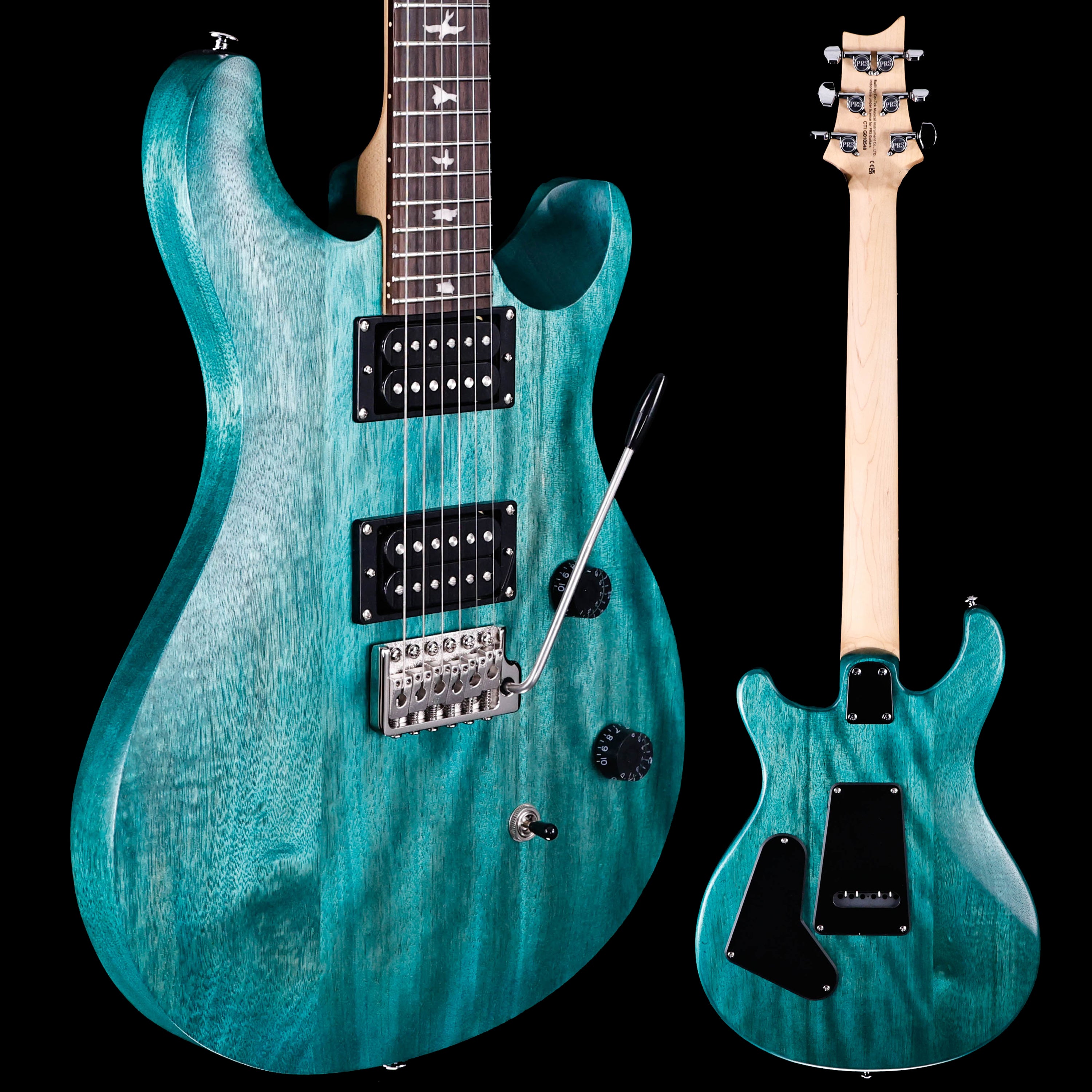 PRS SE CE 24 Standard Satin Electric Guitar, Turquoise Satin – Melody Music  Shop LLC