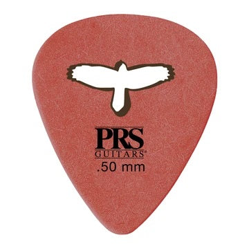 PRS Red Delrin ''Punch'' Picks .50mm, 12pk