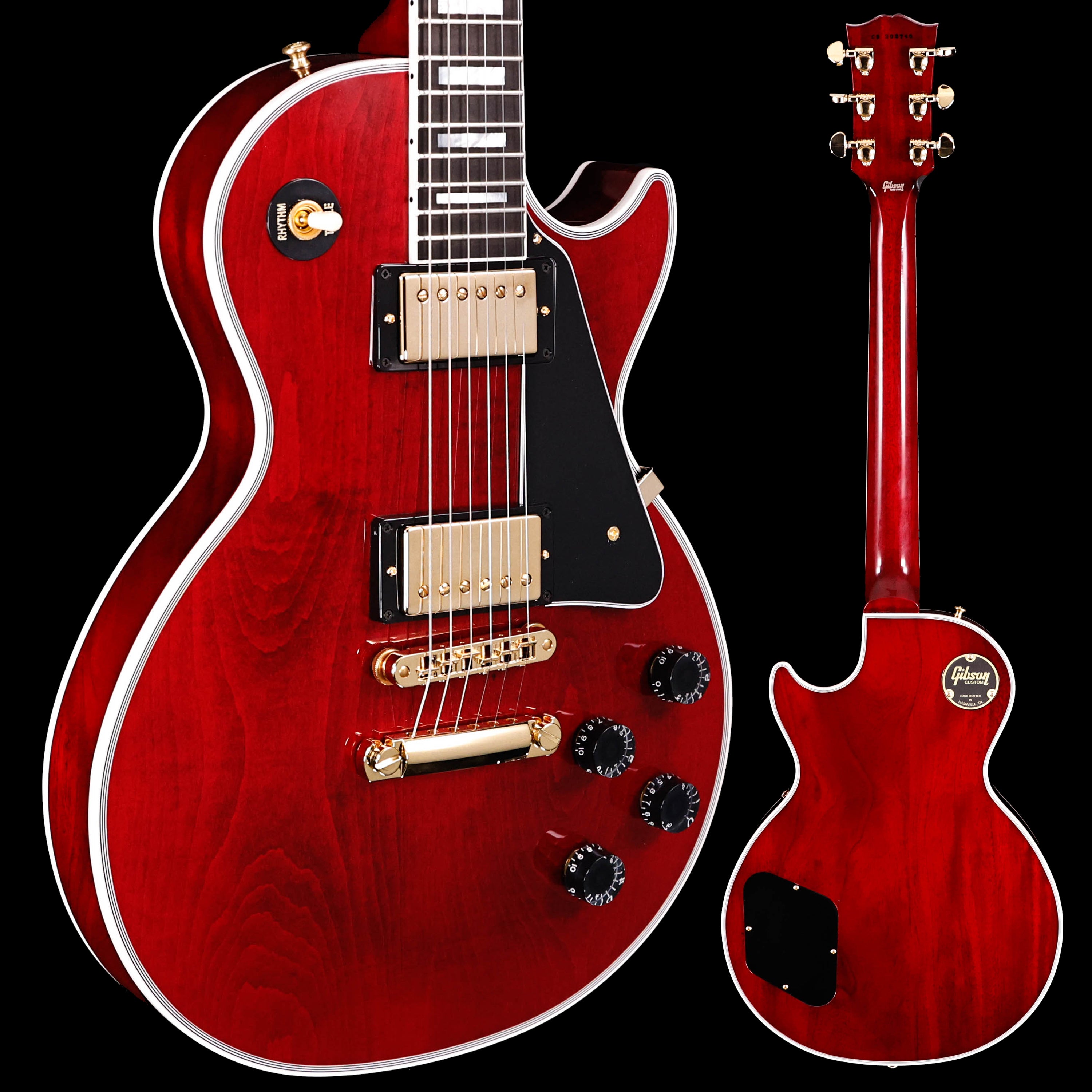 Gibson Les Paul Custom, Red Wine Gloss, Gold Hardware