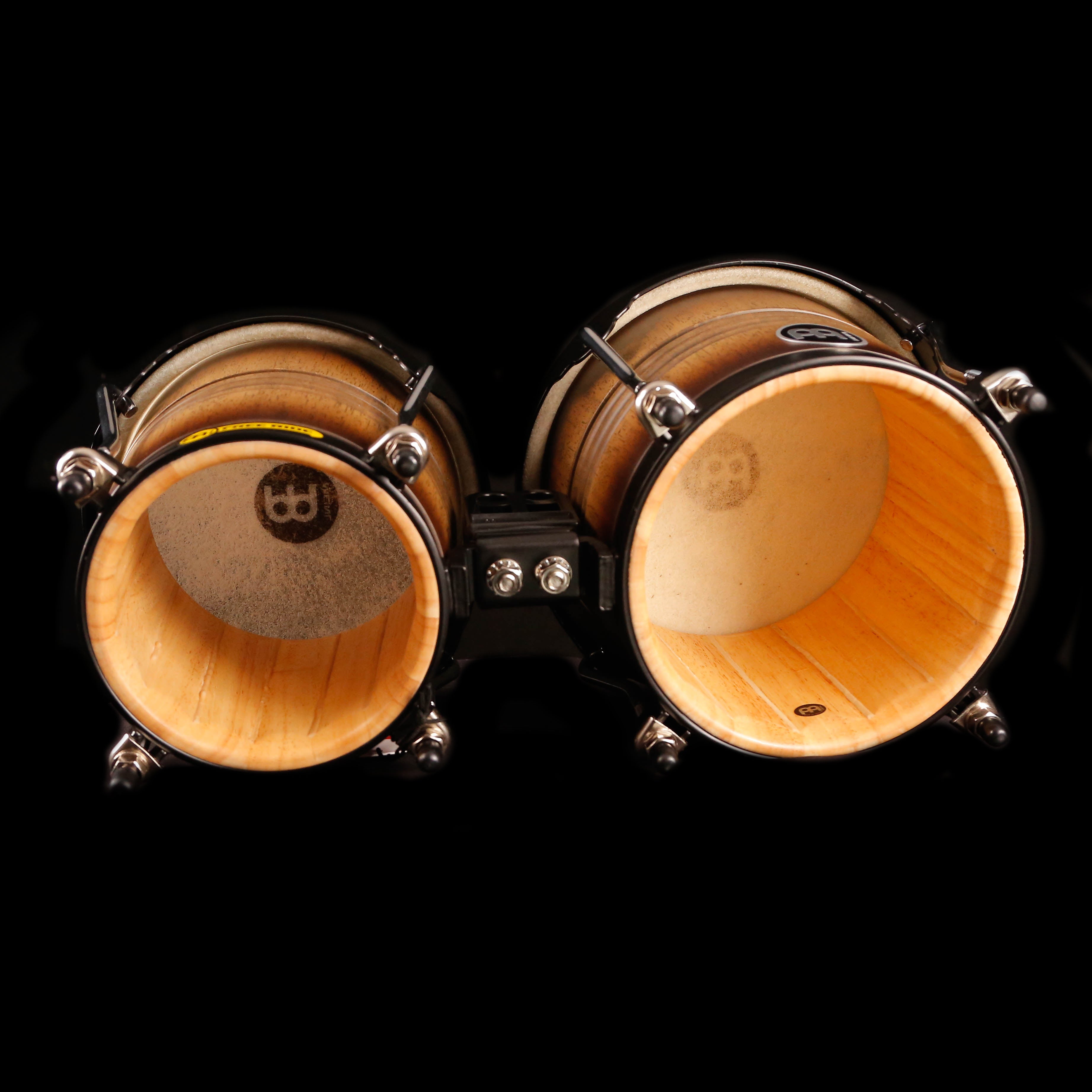 Meinl Percussion Marathon Series Wood Bongos, Tobacco Burst