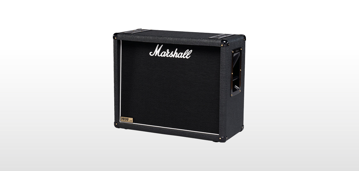 Marshall 150W 2x12" 16Ω stereo/8Ω mono, two 75w Celestion G12T-75, 12" speakers