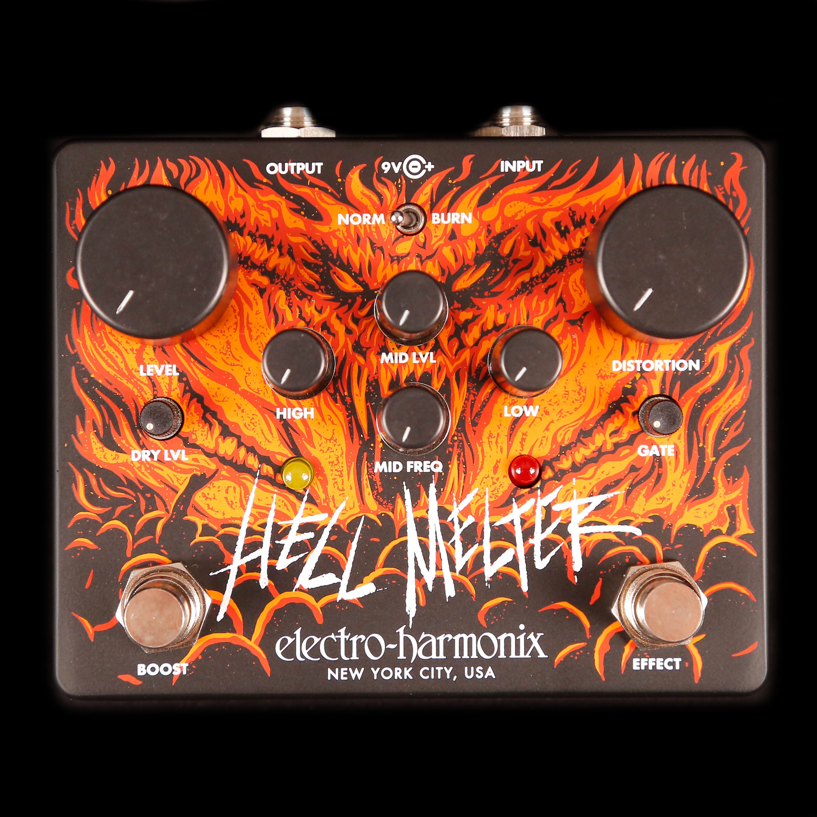 Electro Harmonix Hell Melter Advanced Metal Distortion Pedal