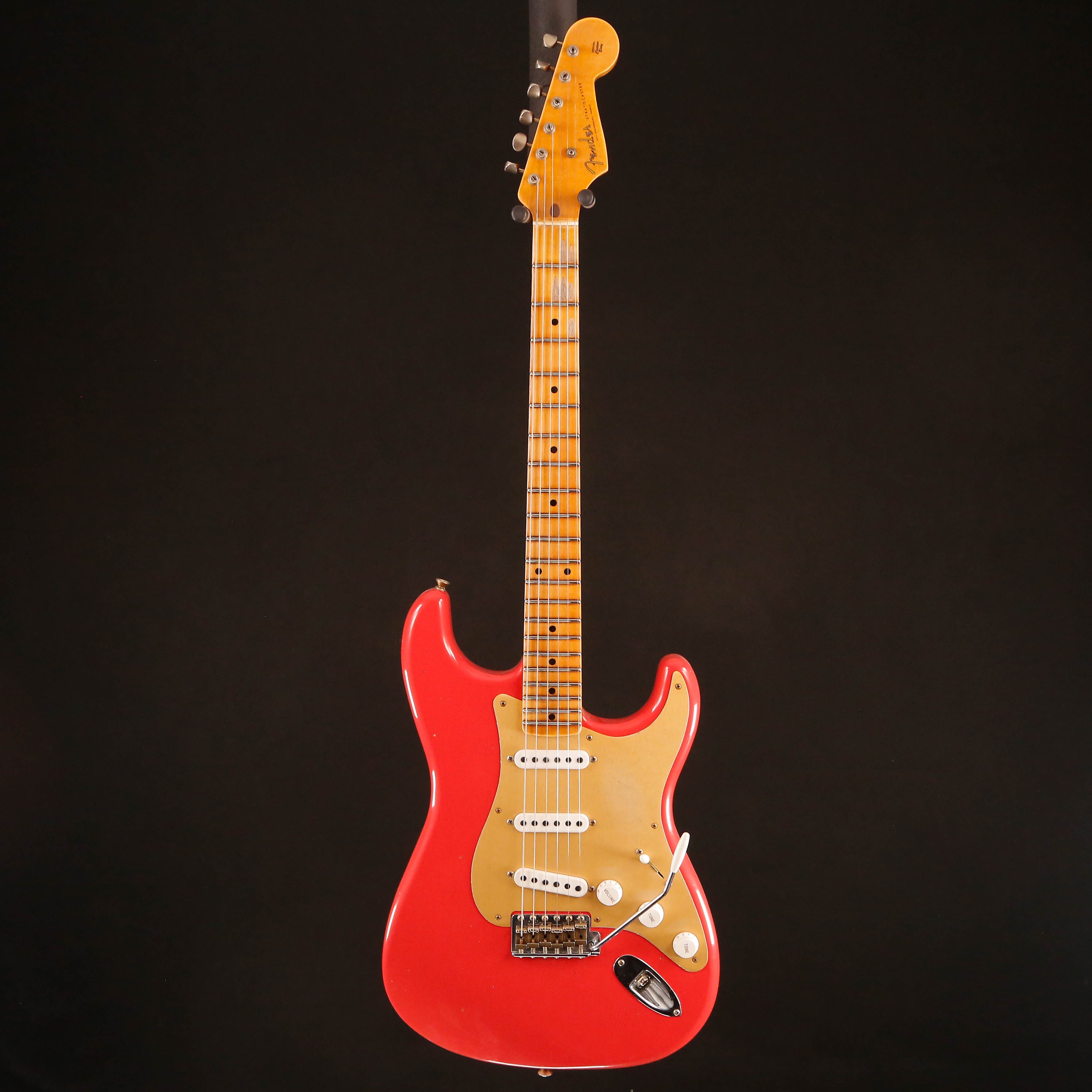 Fender Custom Shop LTD '54 Stratocaster Journeyman, Fiesta Red 7lbs 9.7oz