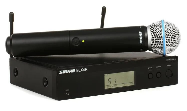 Shure BLX24R/B58-H9 Vocal System w/Beta 58 Microphone