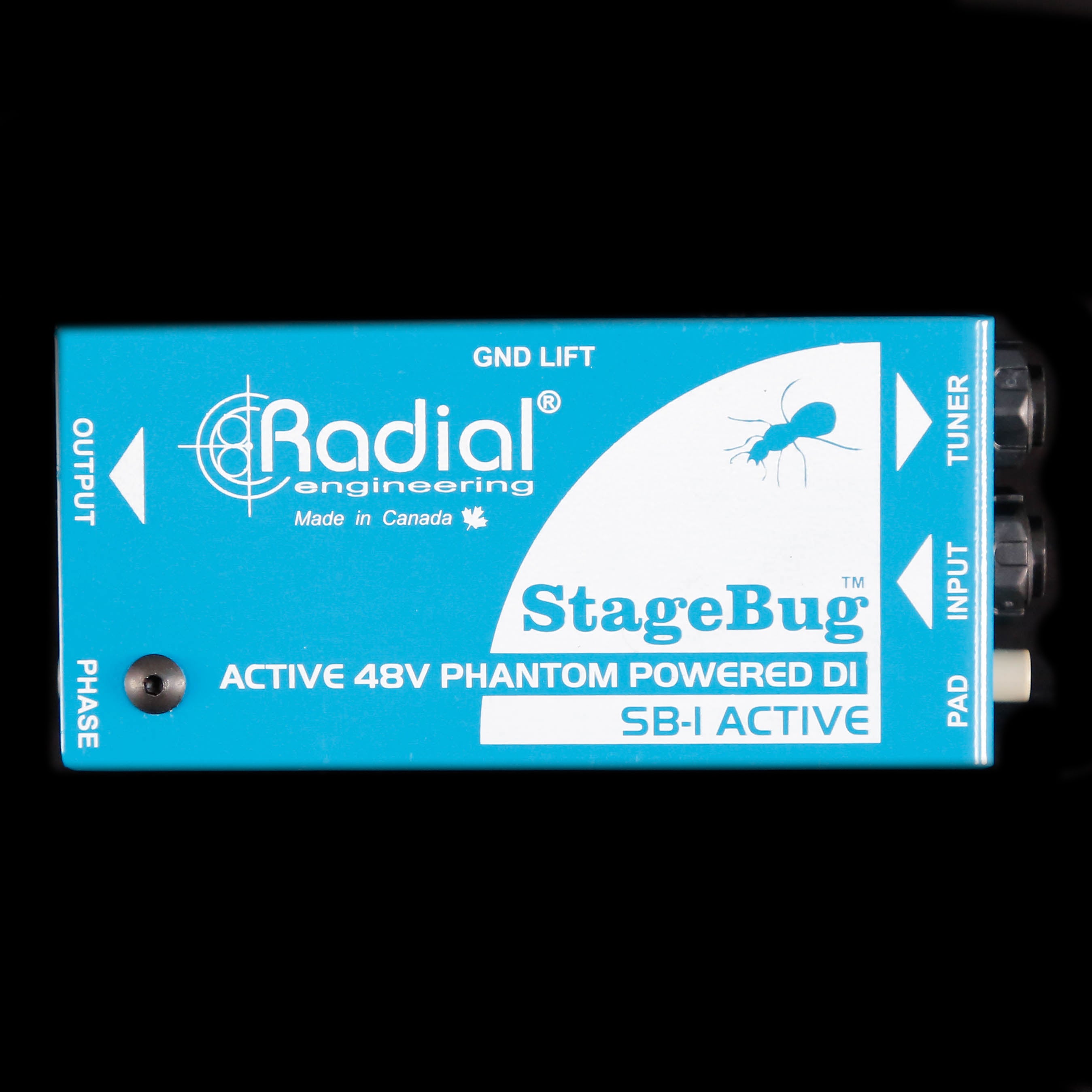 Radial StageBug SB-1 1-channel Active Instrument Direct Box