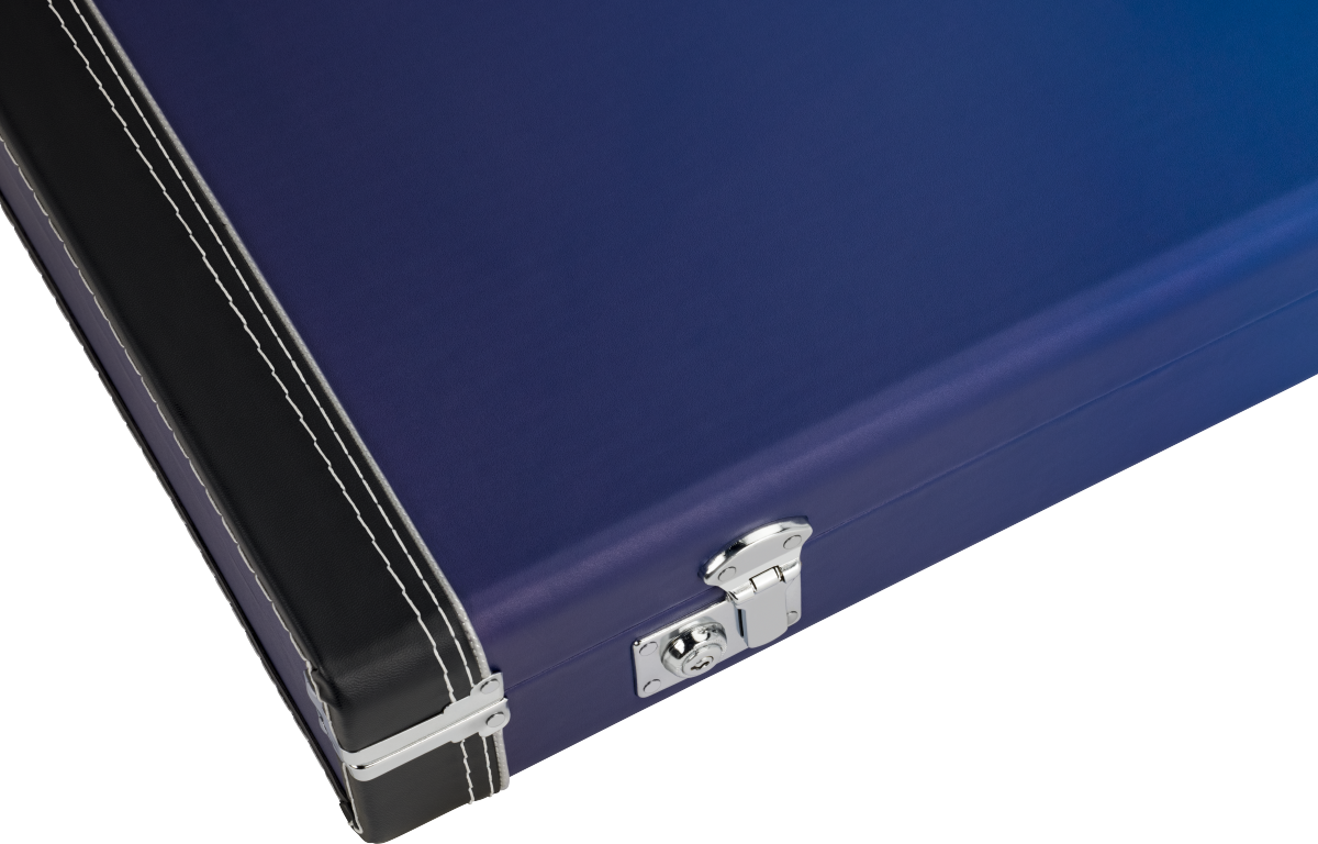 Fender Ombre Strat/Tele Wood Case, Blue