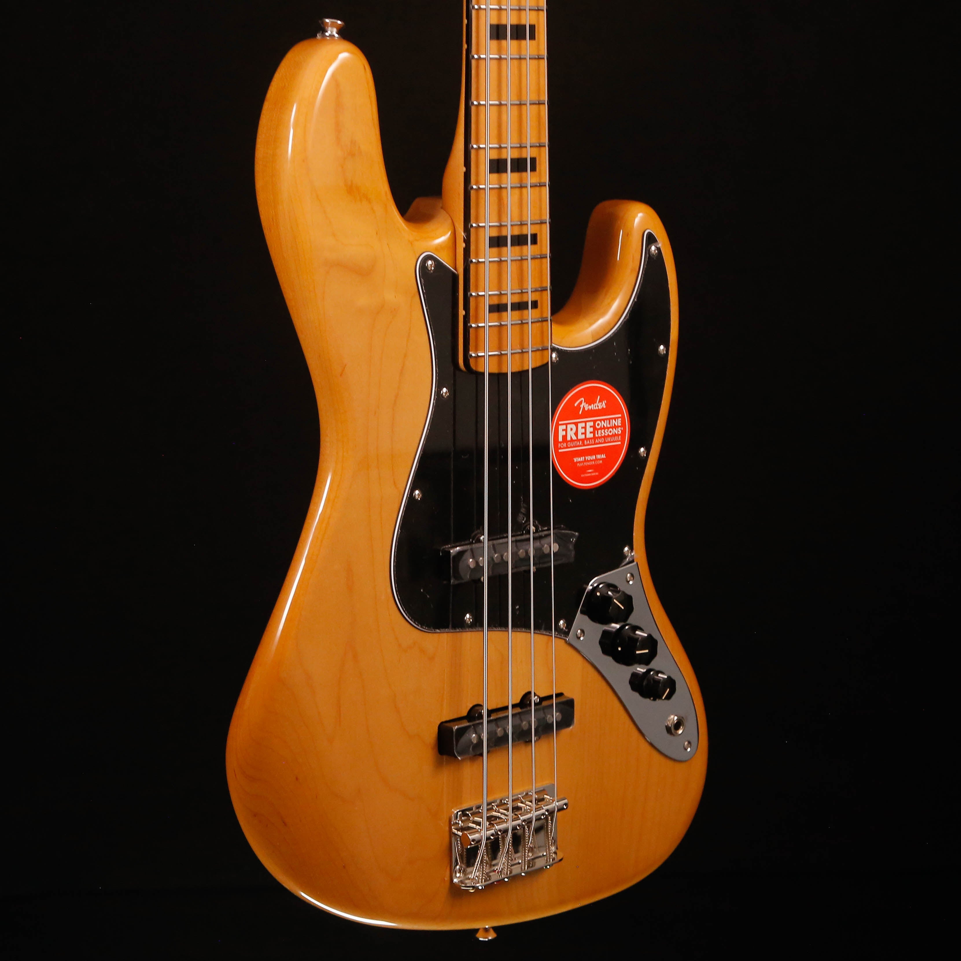 Squier Classic Vibe 70s Jazz Bass, Maple Fb, Natural