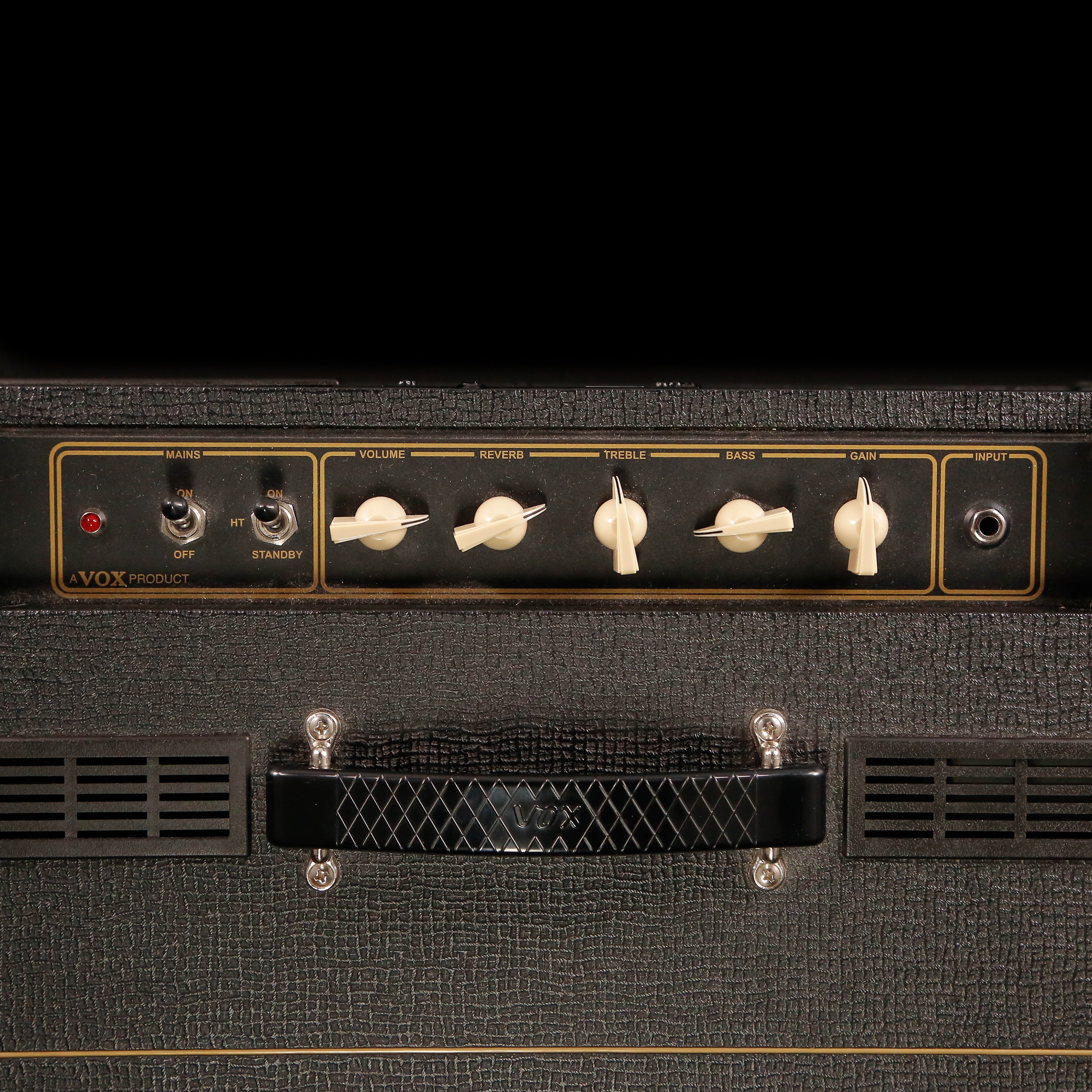 Vox AC30S1 30W 1x 12 Tube Guitar Combo Amp, Black
