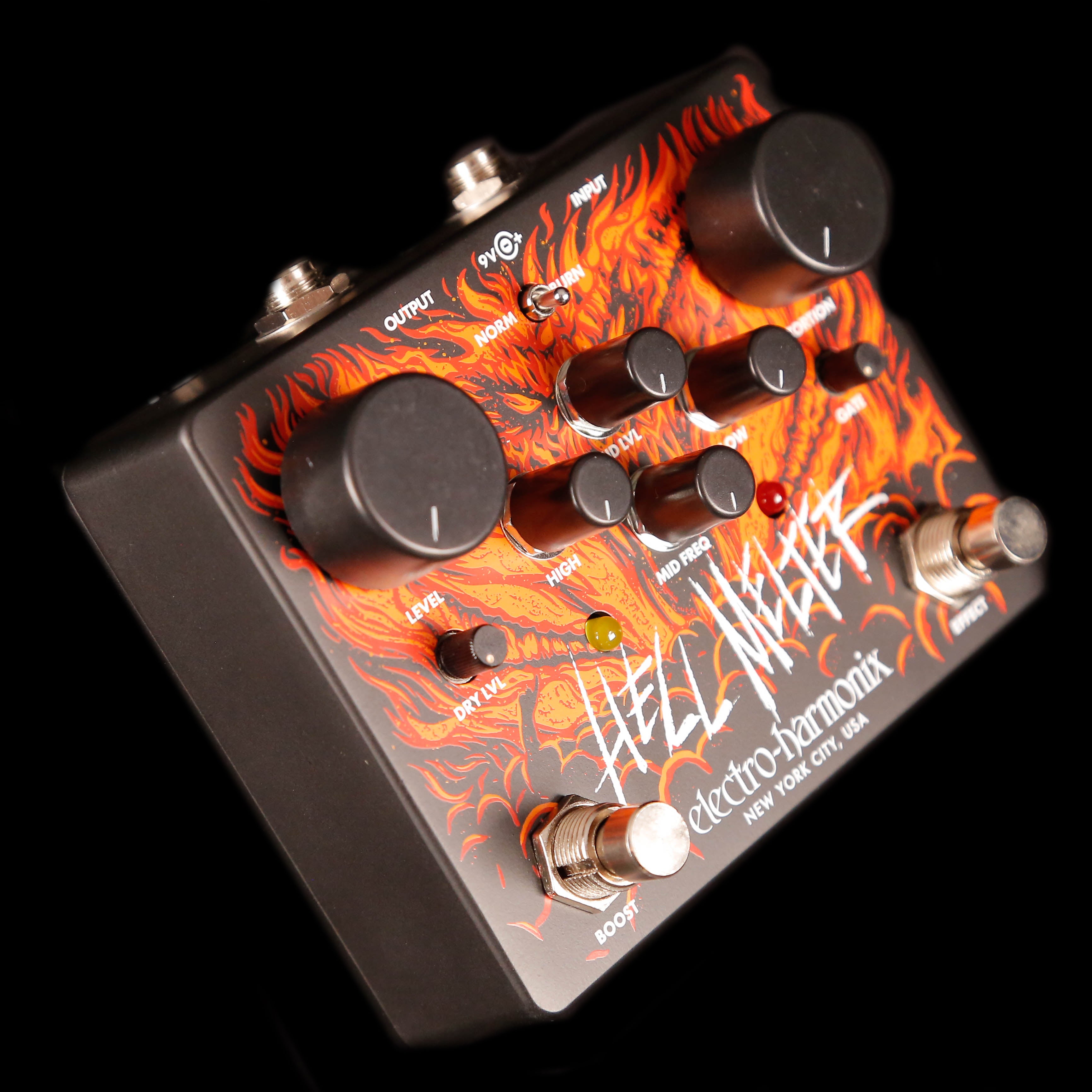 Electro Harmonix Hell Melter Advanced Metal Distortion Pedal