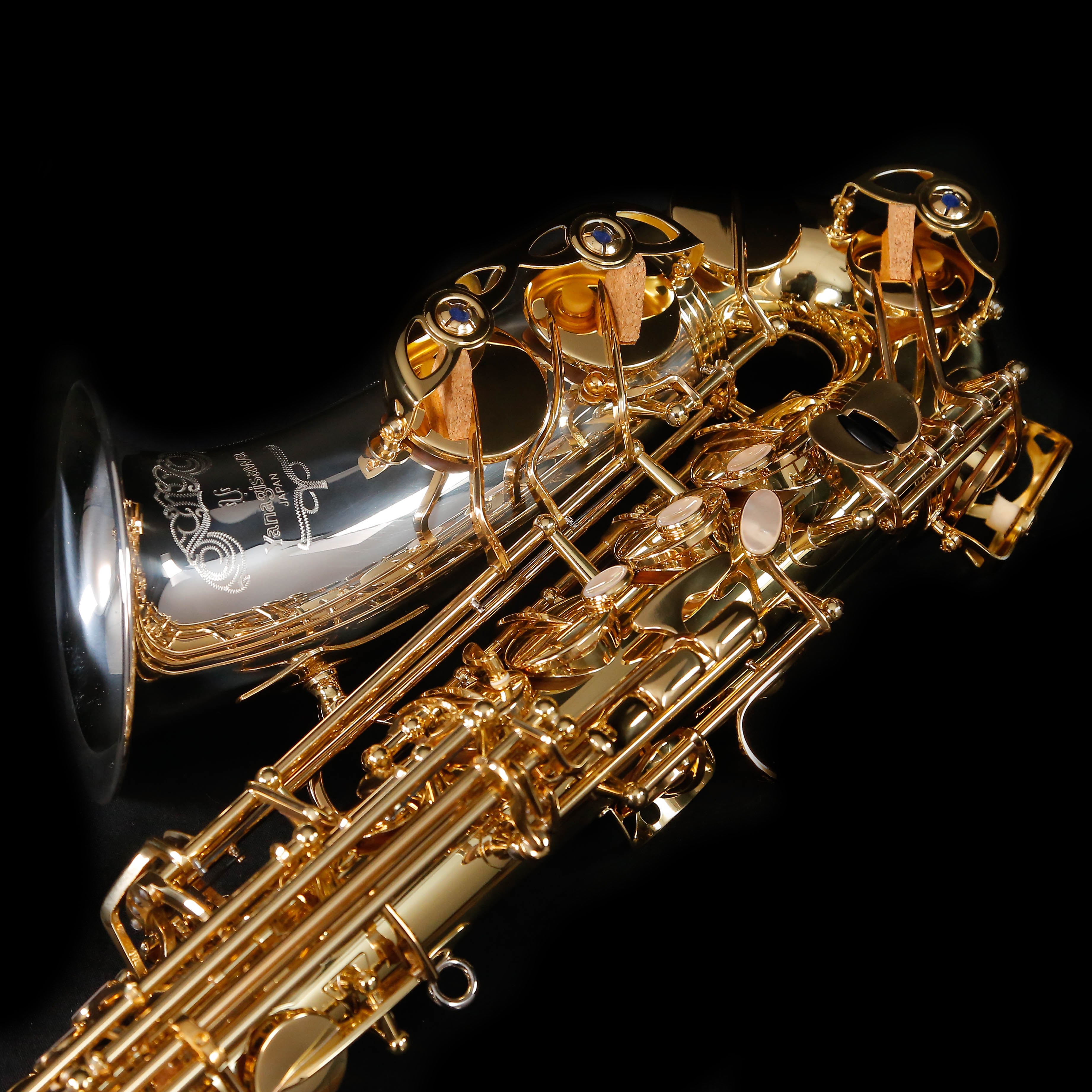 Yanagisawa AWO33 Professional Eb Alto Saxophone, Sterling Silver 
