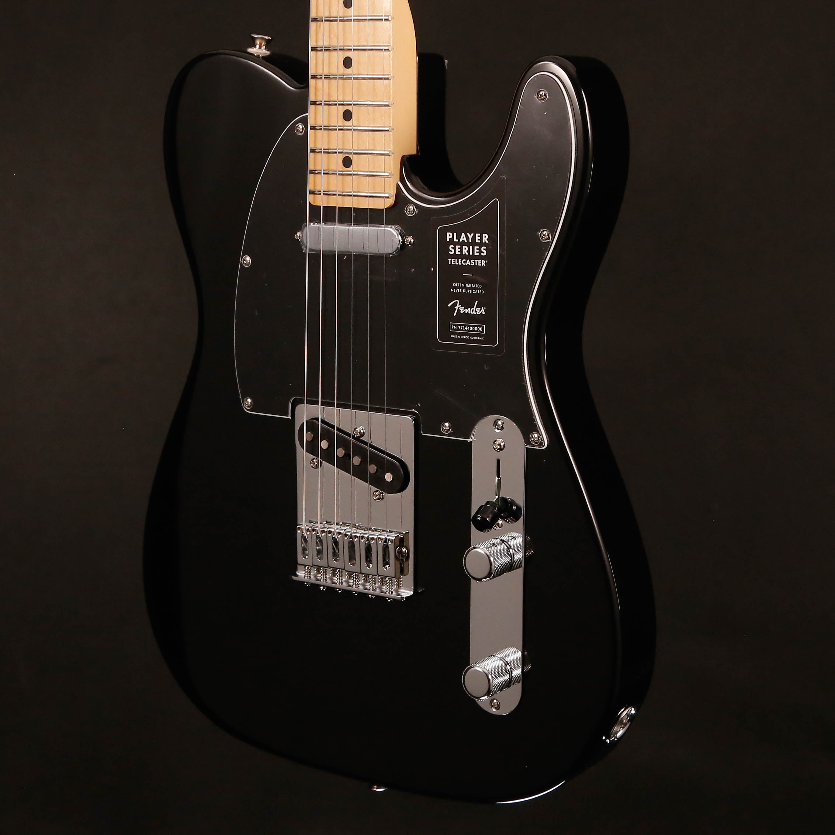 Fender Player Telecaster, Maple Fb, Black