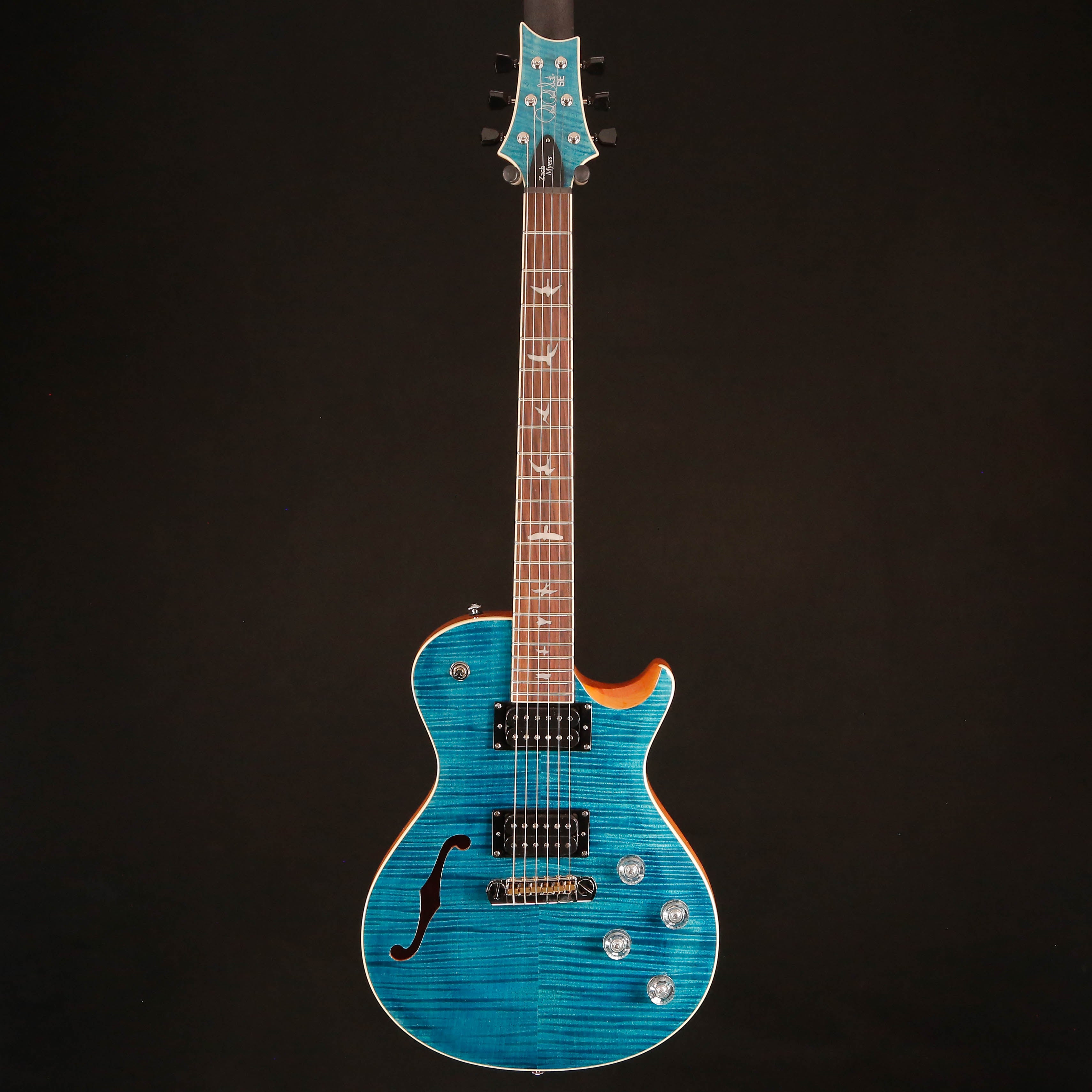 PRS SE Zach Myers 594 Semi-hollow Electric, Myers Blue