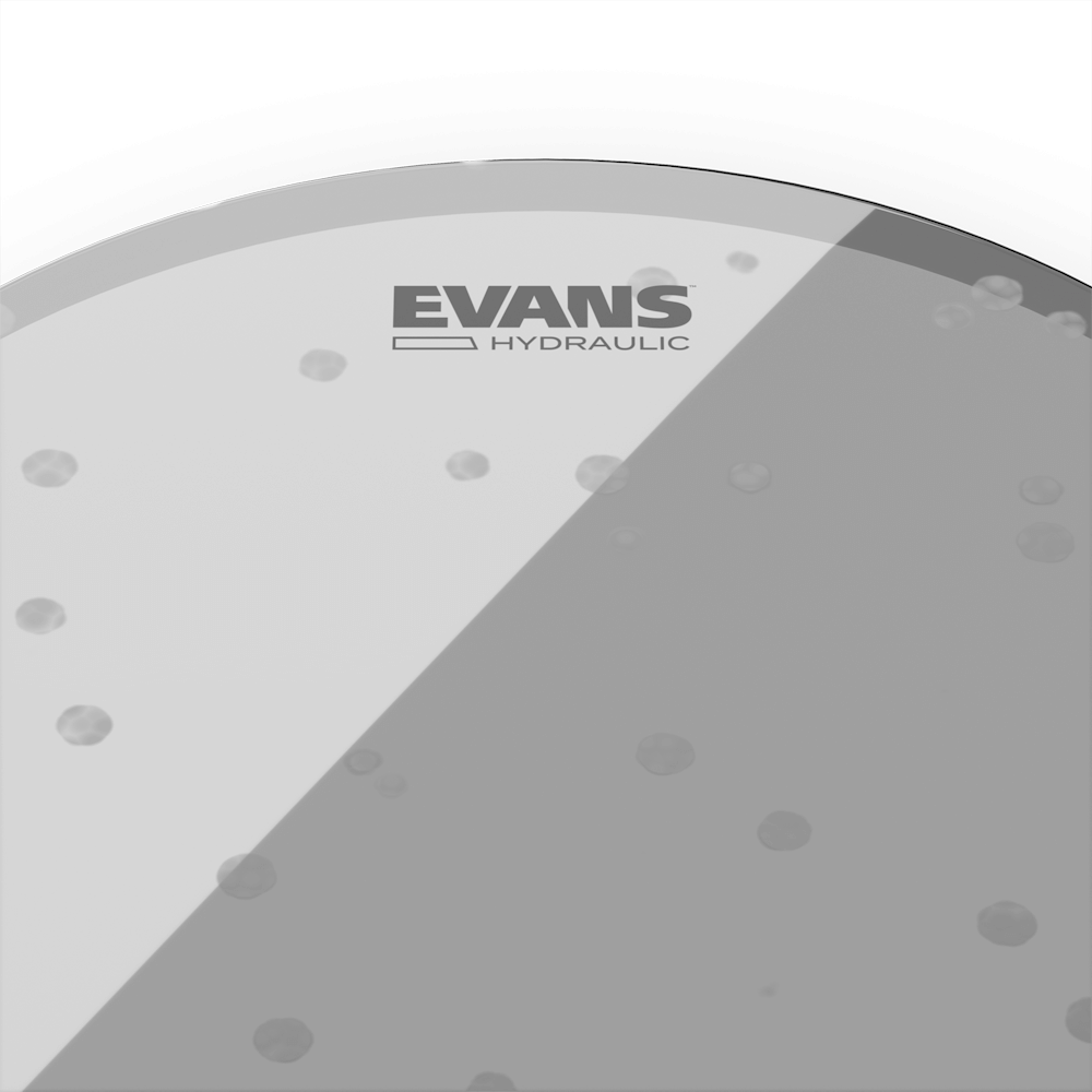 Evans Hydraulic Glass Drum Head, 13 Inch