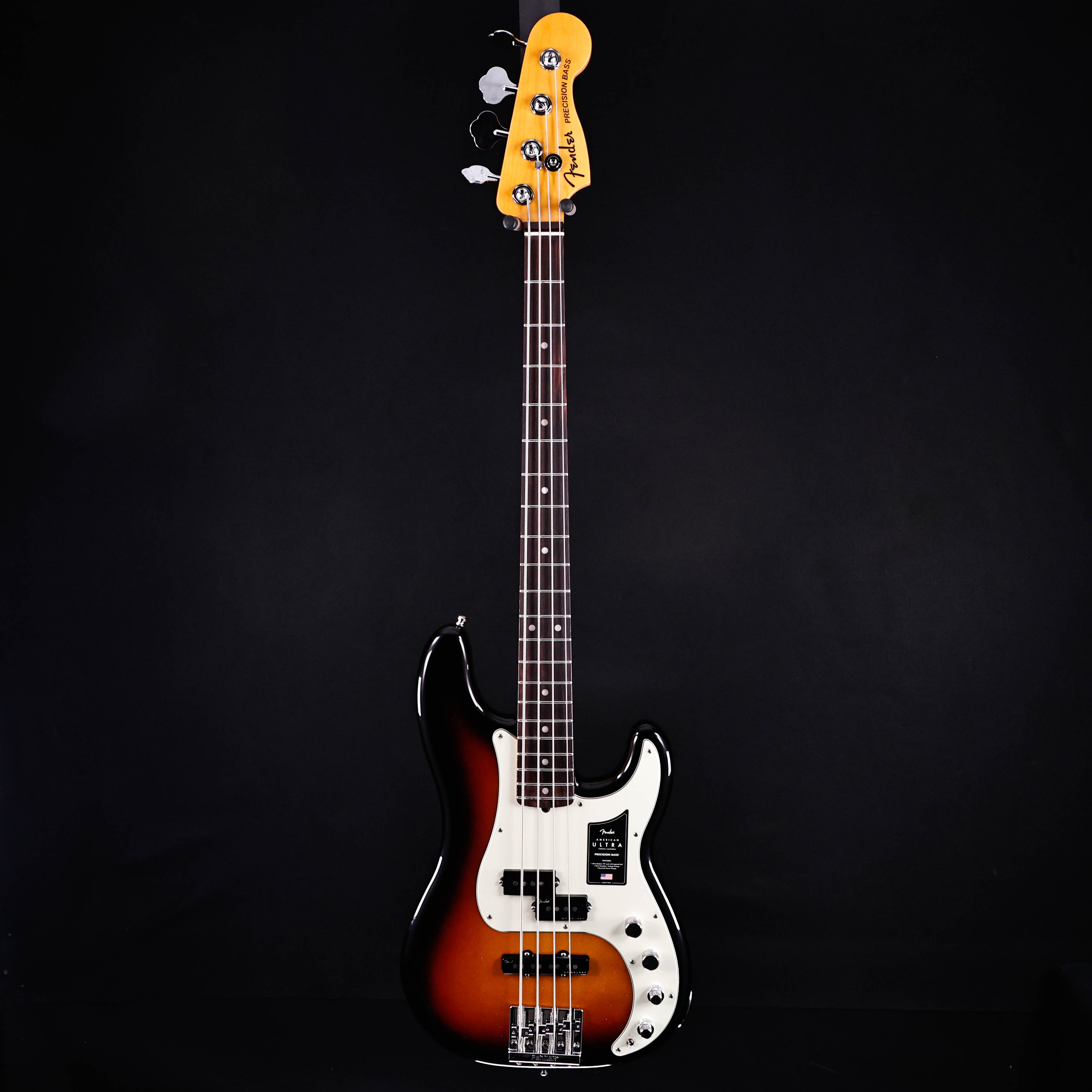 Fender American Ultra Precision Bass, Rw Fb, Ultraburst 9lbs 1.8oz