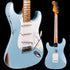 Fender Custom Shop LTD '57 Stratocaster Relic, Faded Aged Daphne Blue 7lbs 6oz