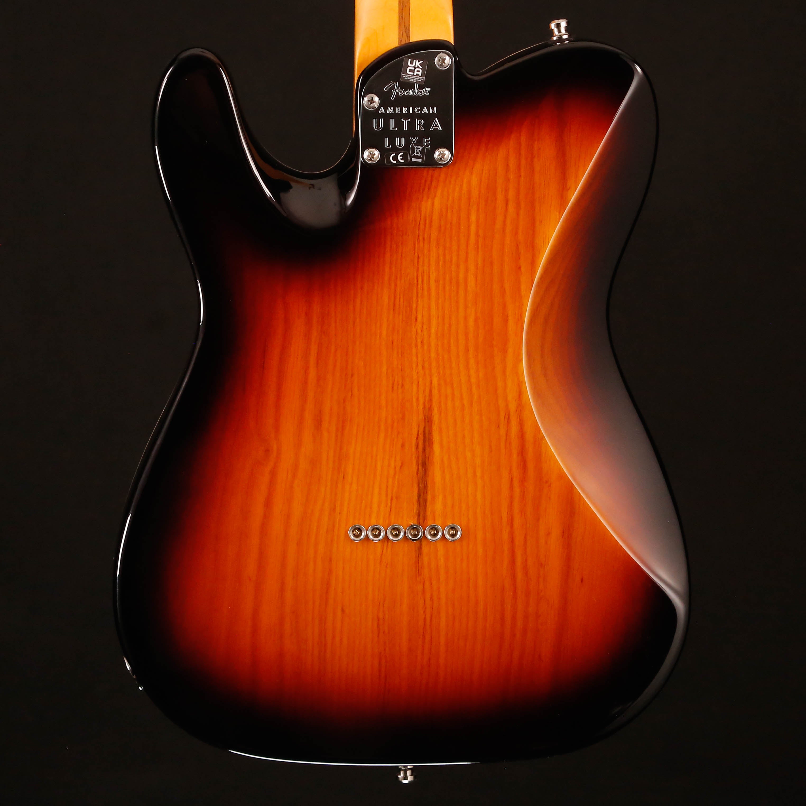 Fender American Ultra Luxe Telecaster, Maple Fb, 2-Color Sunburst