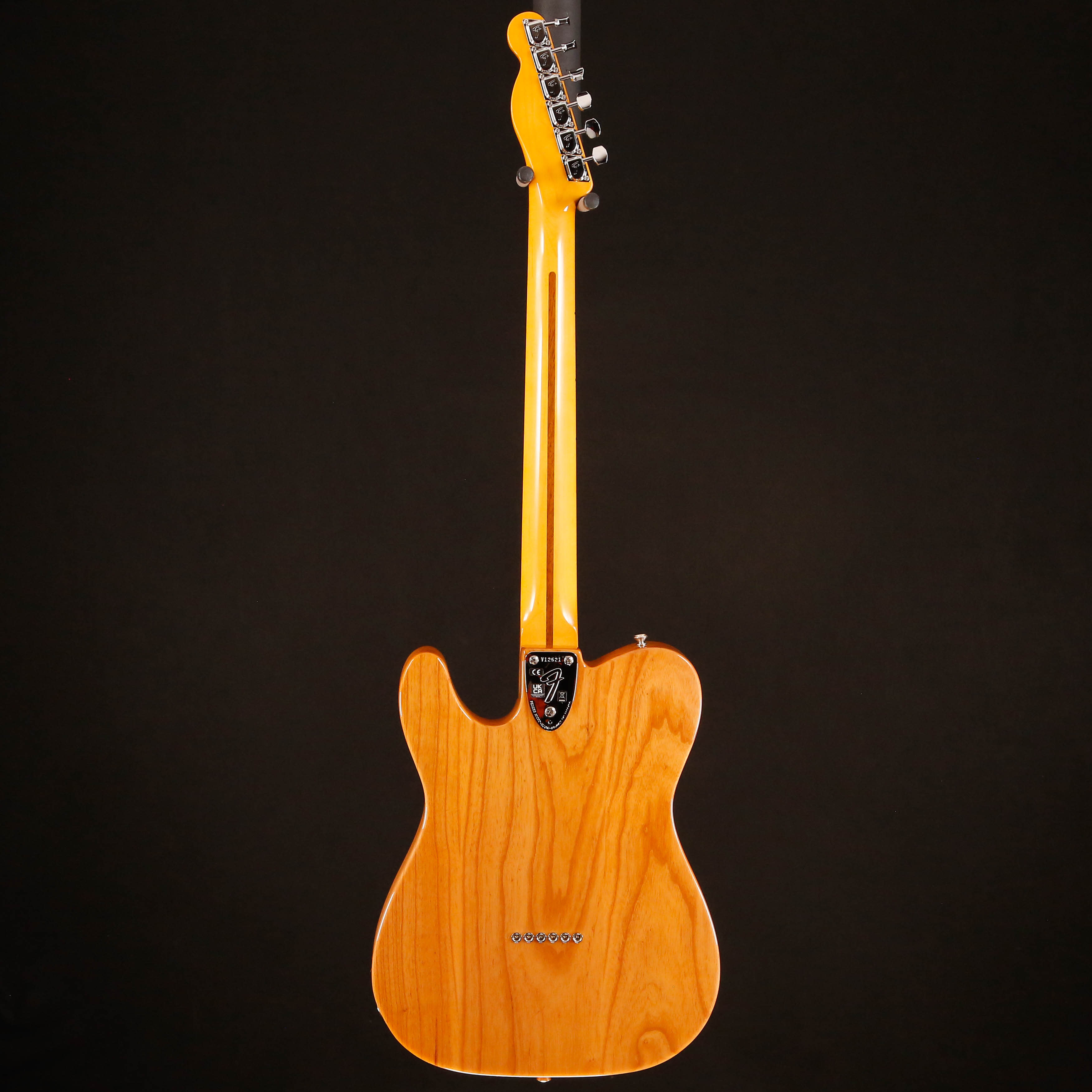 Fender American Vintage II '72 Telecaster Thinline Electric, Aged Natural