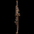 Yanagisawa SWO20 Bb Soprano Saxophone, Bronze, Straight Two-Piece, High F# & G