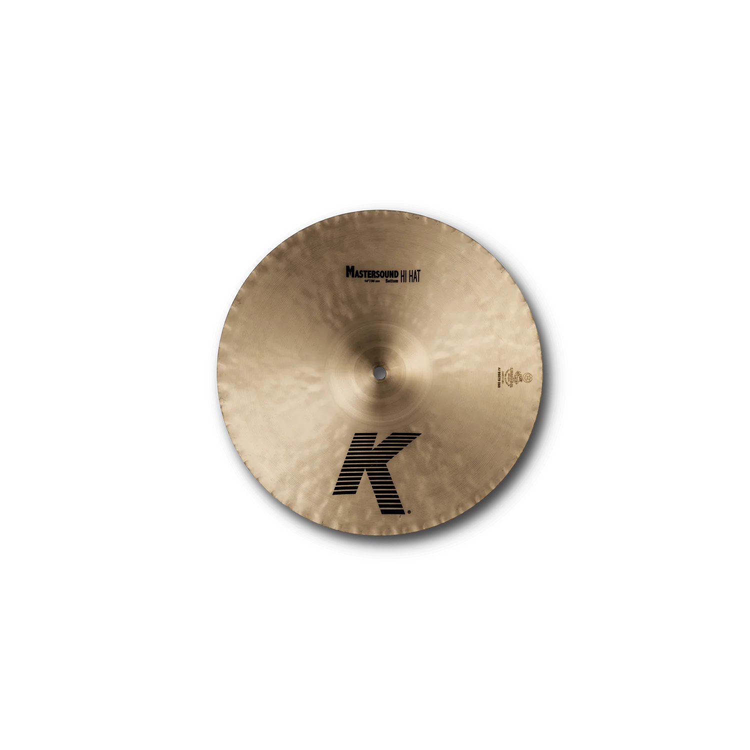 Zildjian K0911 14" K Mastersound Hi Hat - Bottom