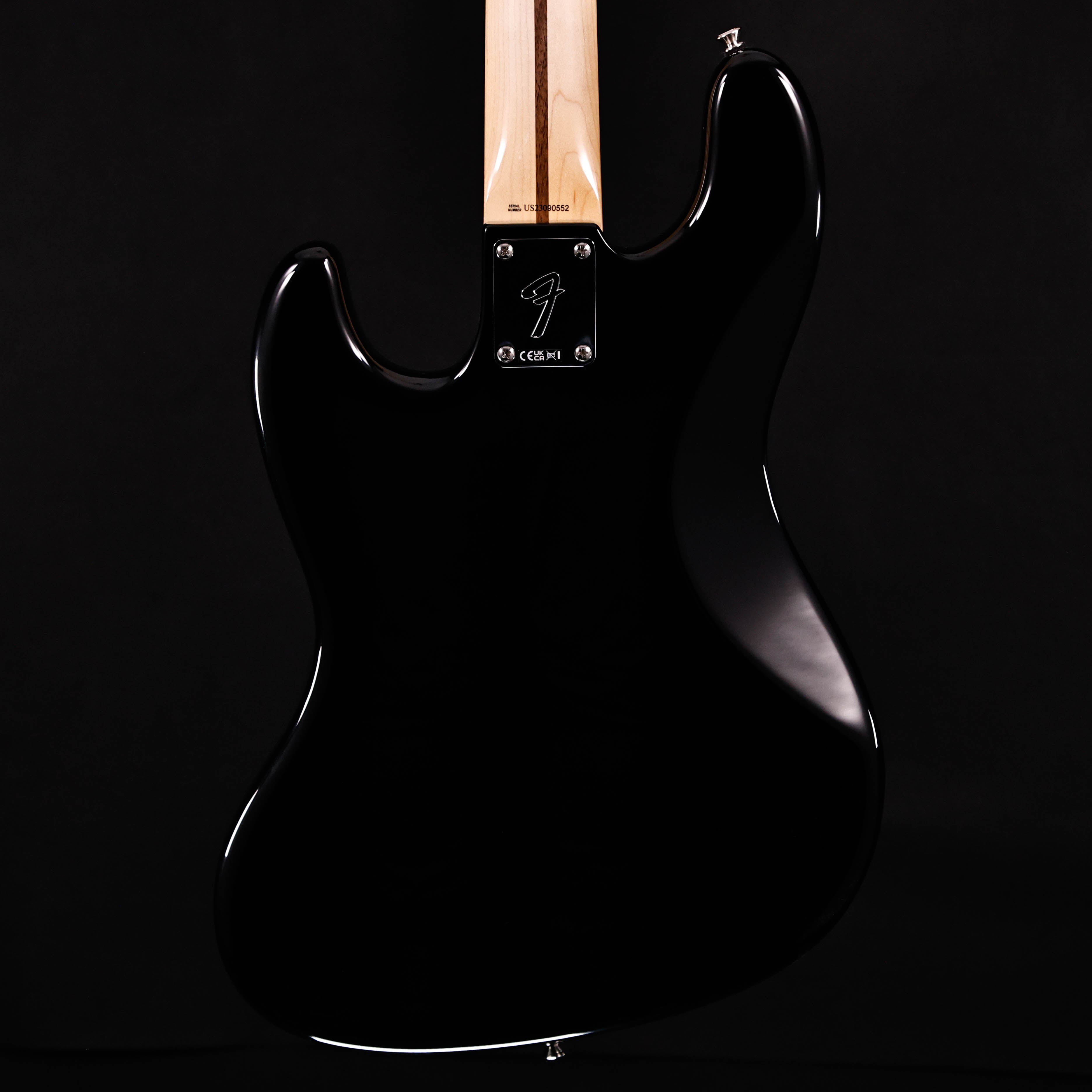 Fender U.S.A. Geddy Lee Jazz Bass, Maple Fb, Black 9lbs 0.2oz