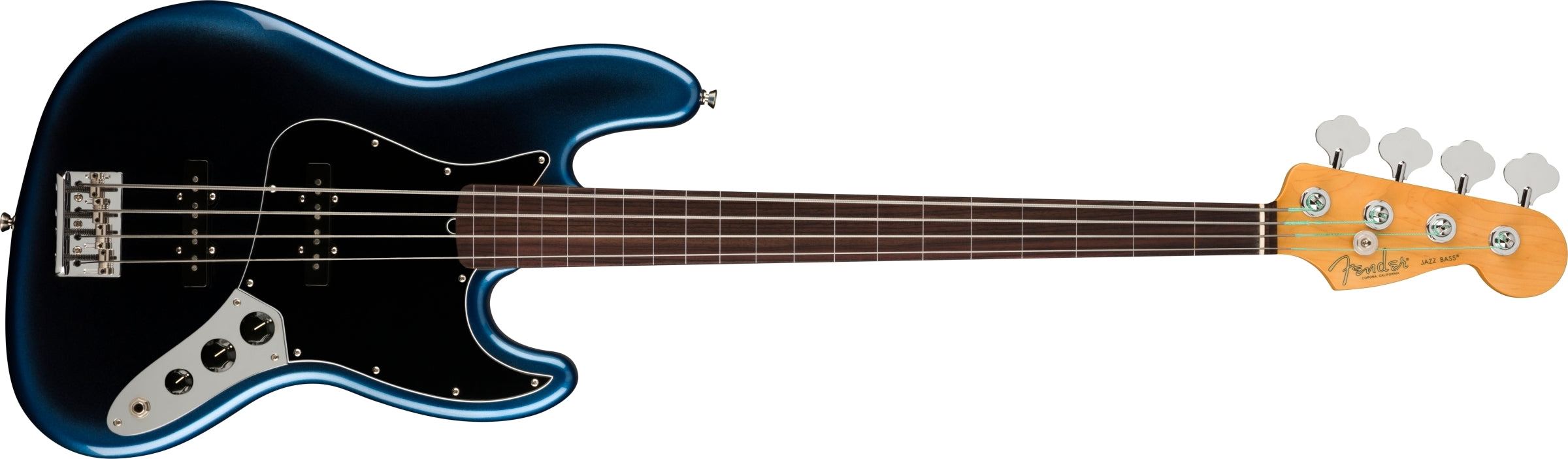 Fender American Professional II Jazz Bass Fretless, Rosewood Fb, Dark Night