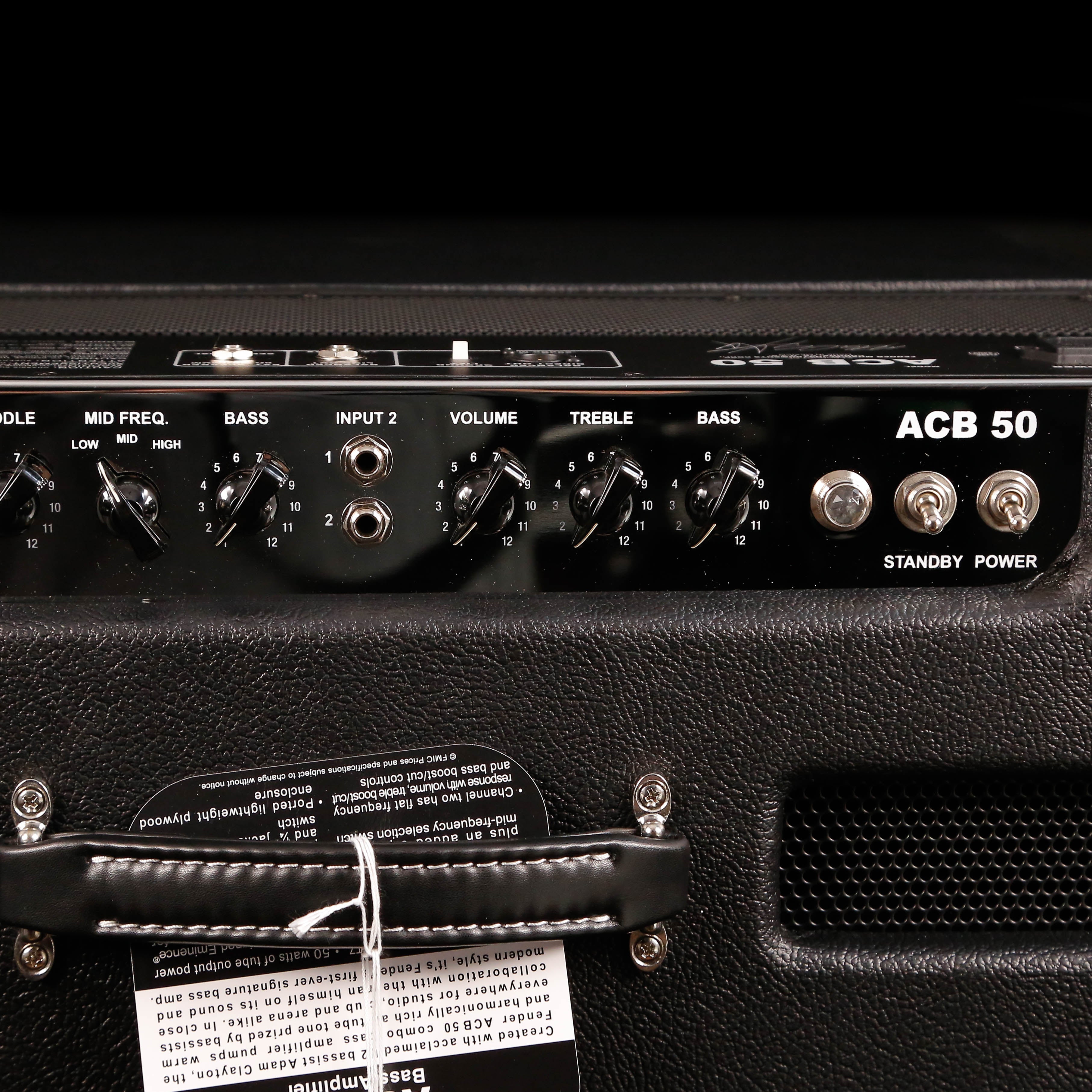 Fender ACB 50 1x15 50w Adam Clayton Signature Bass Combo Amp