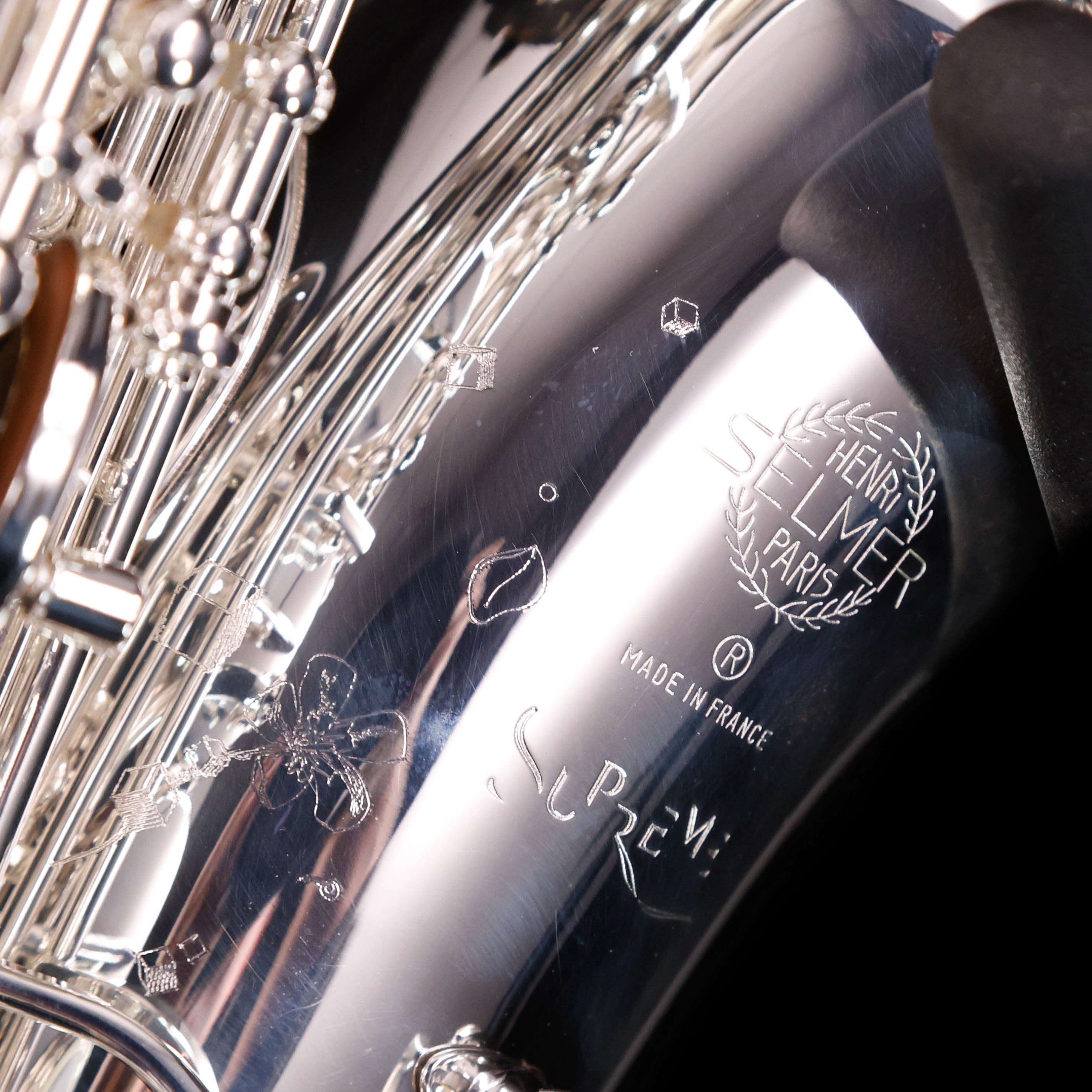 Selmer Paris 92SP Supreme Alto Saxophone Silver Plated