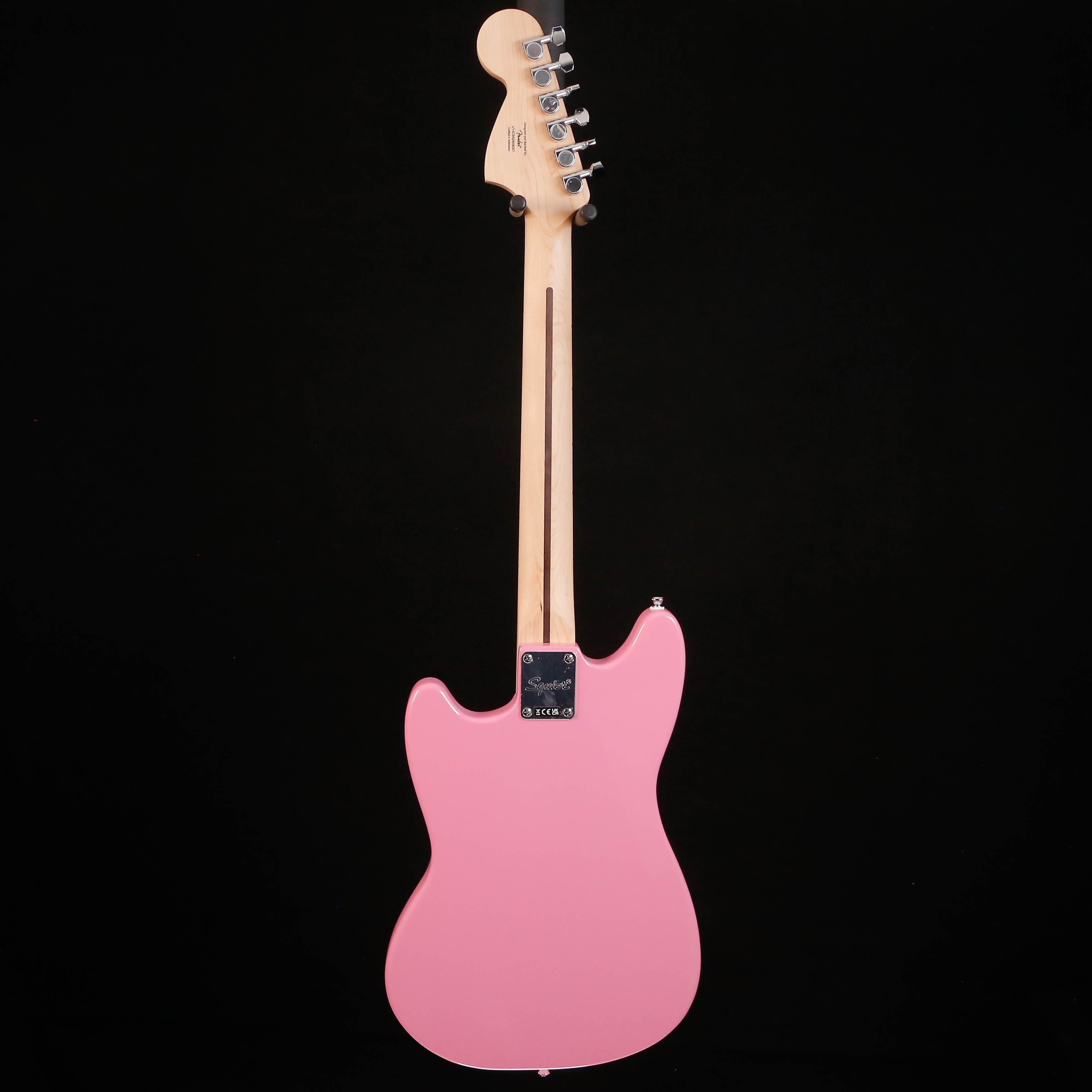 Squier Sonic Mustang HH Solidbody Electric, Flash Pink