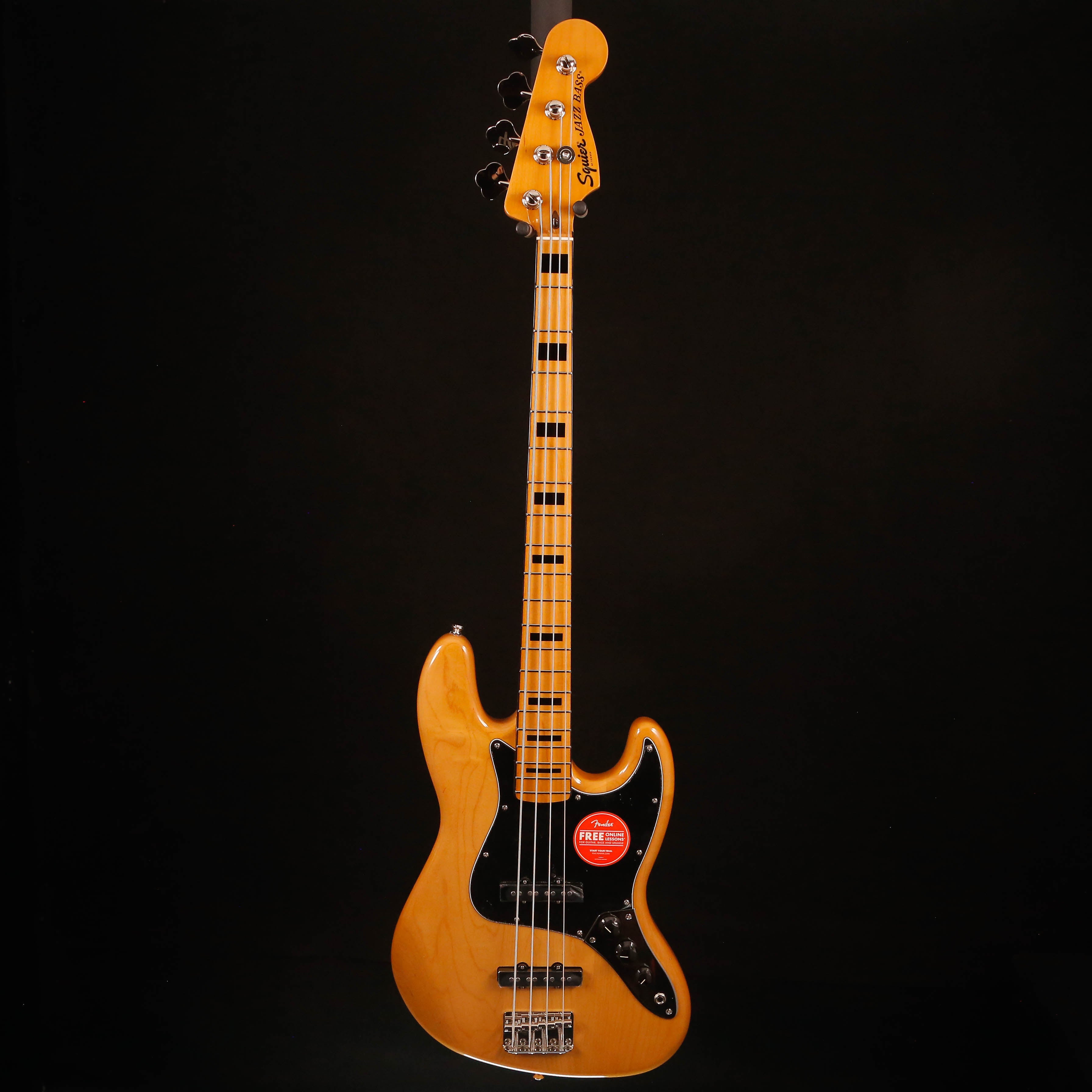 Squier Classic Vibe 70s Jazz Bass, Maple Fb, Natural