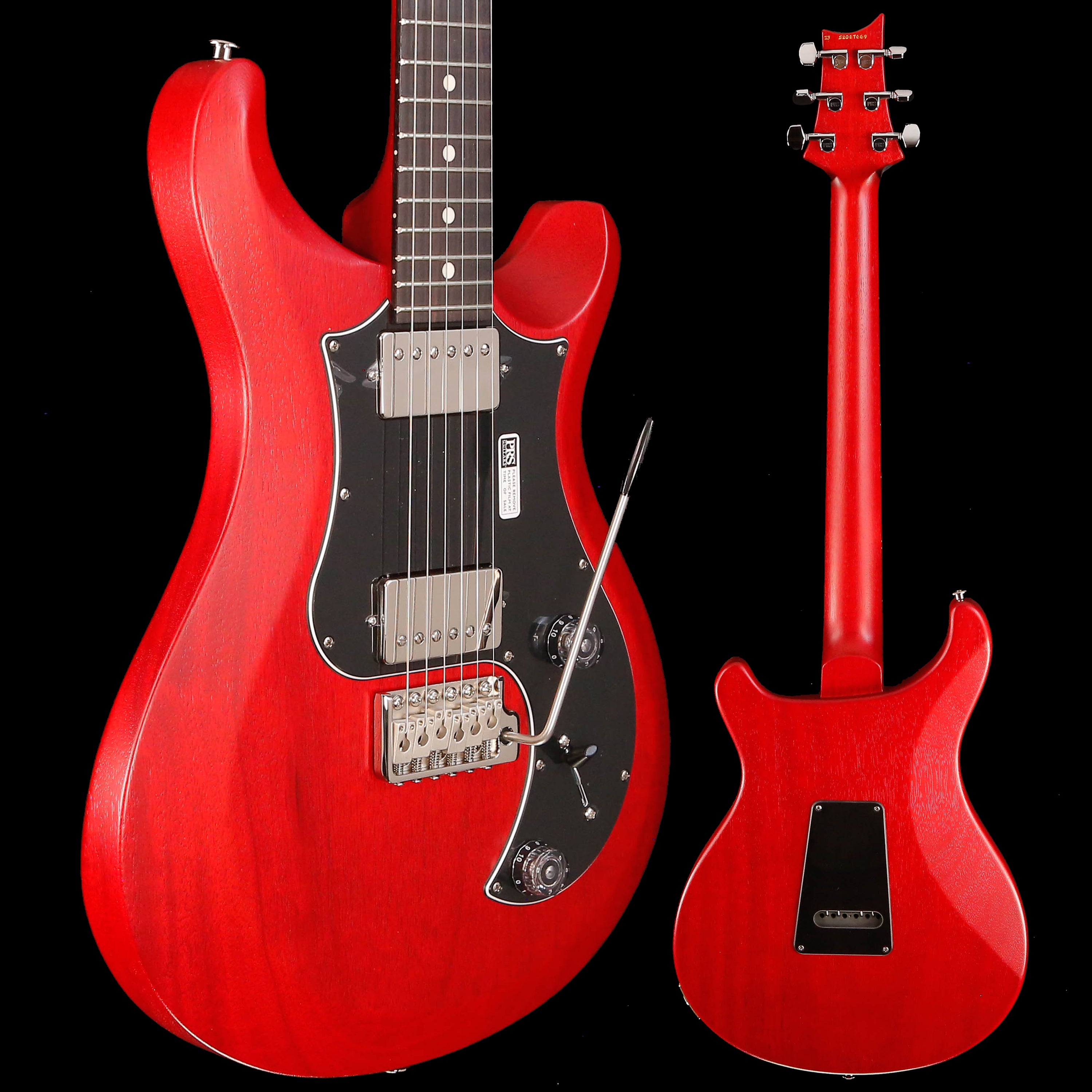 PRS S2 Satin Standard 22 Electric, Vintage Cherry Satin