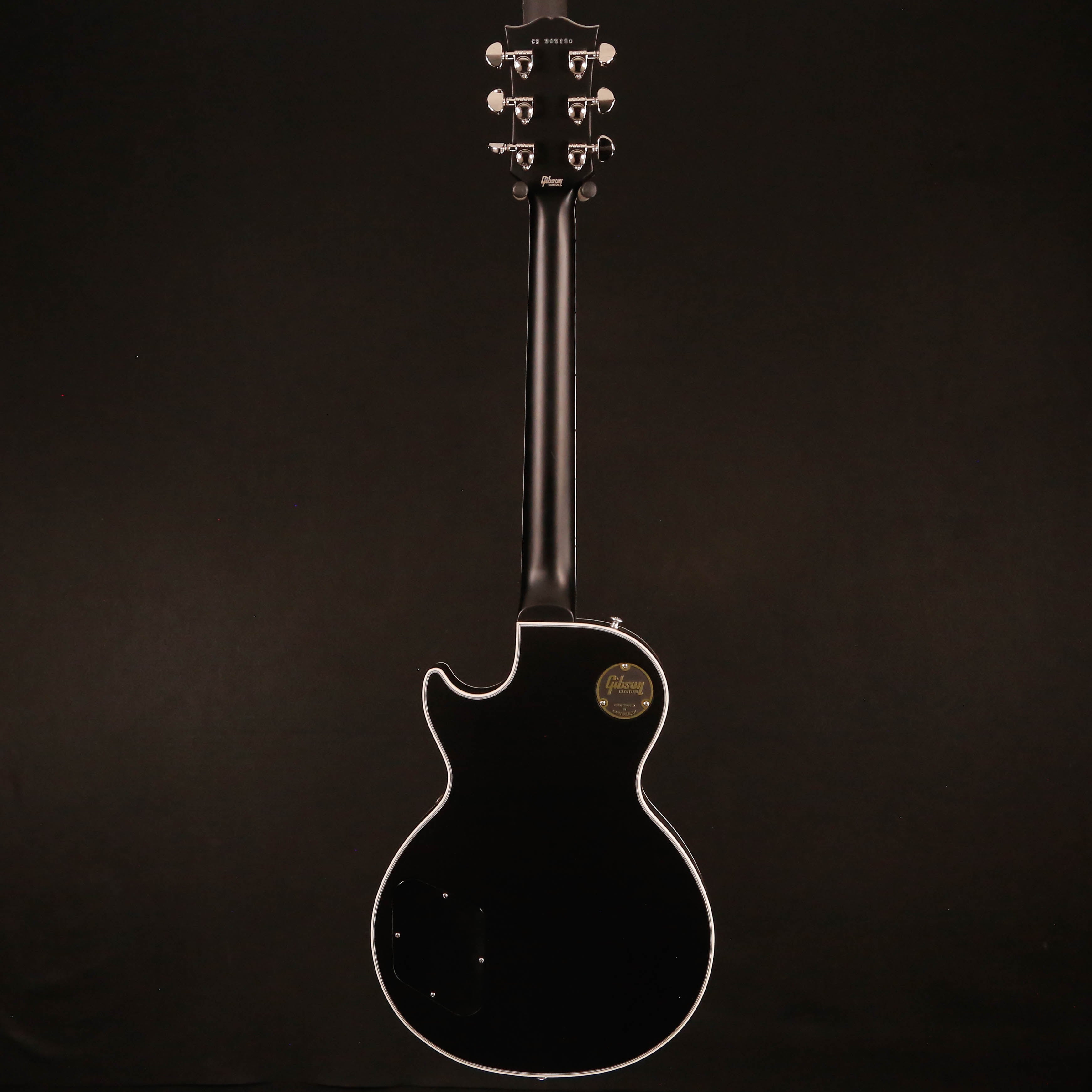 Gibson Les Paul Custom, Ebony Satin Finish, Nickel Hw