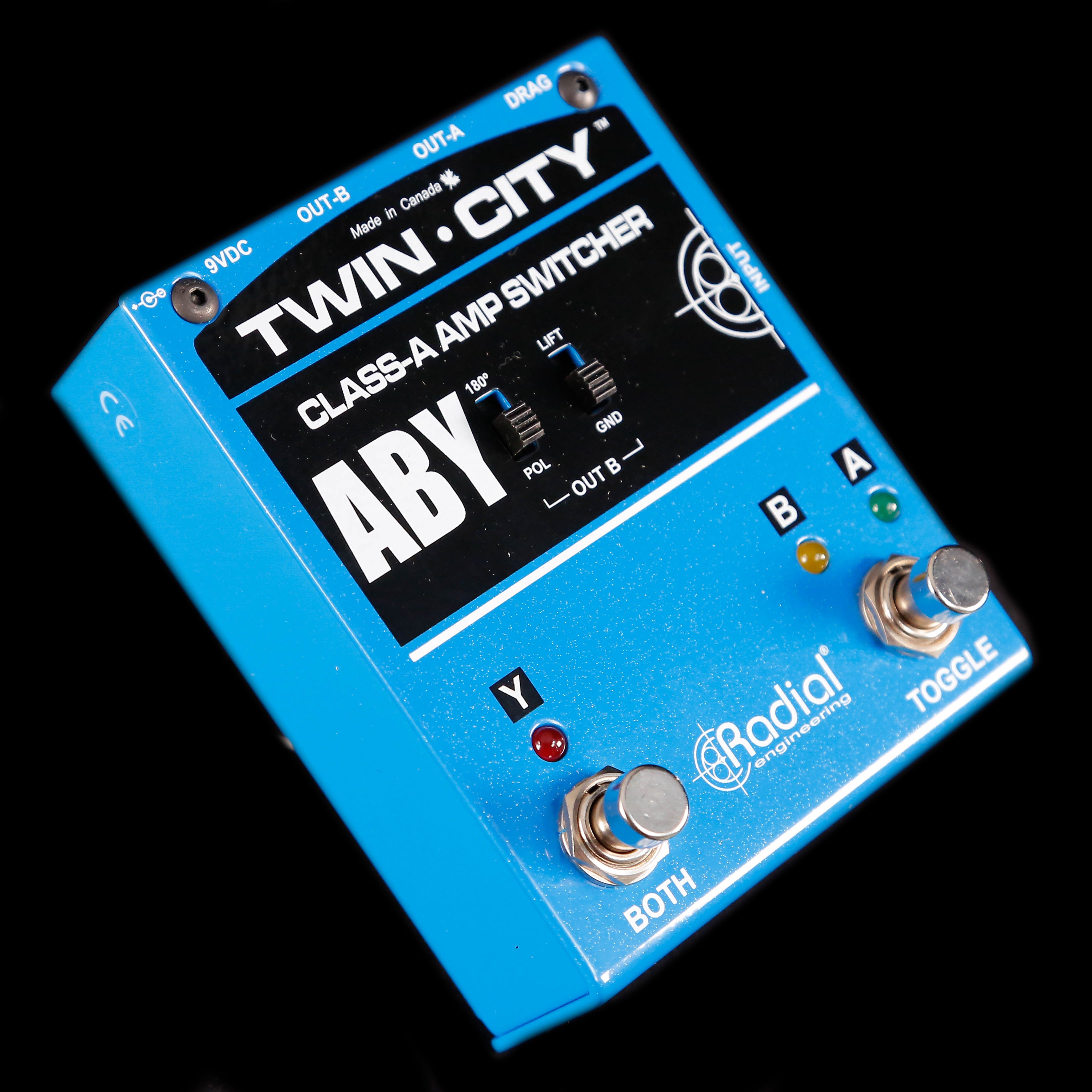 Radial Tonebone Twin City Active ABY Amp Switcher