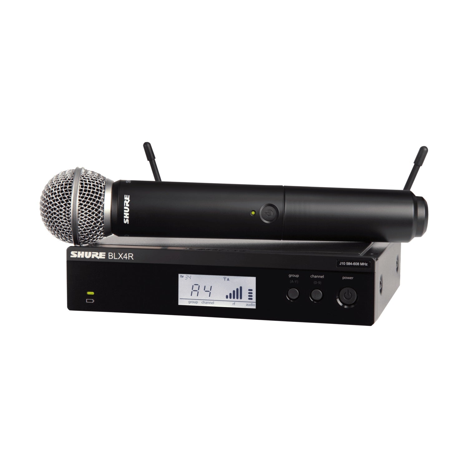 Shure BLX24R/SM58-H10 Vocal System w/Beta 58 Microphone