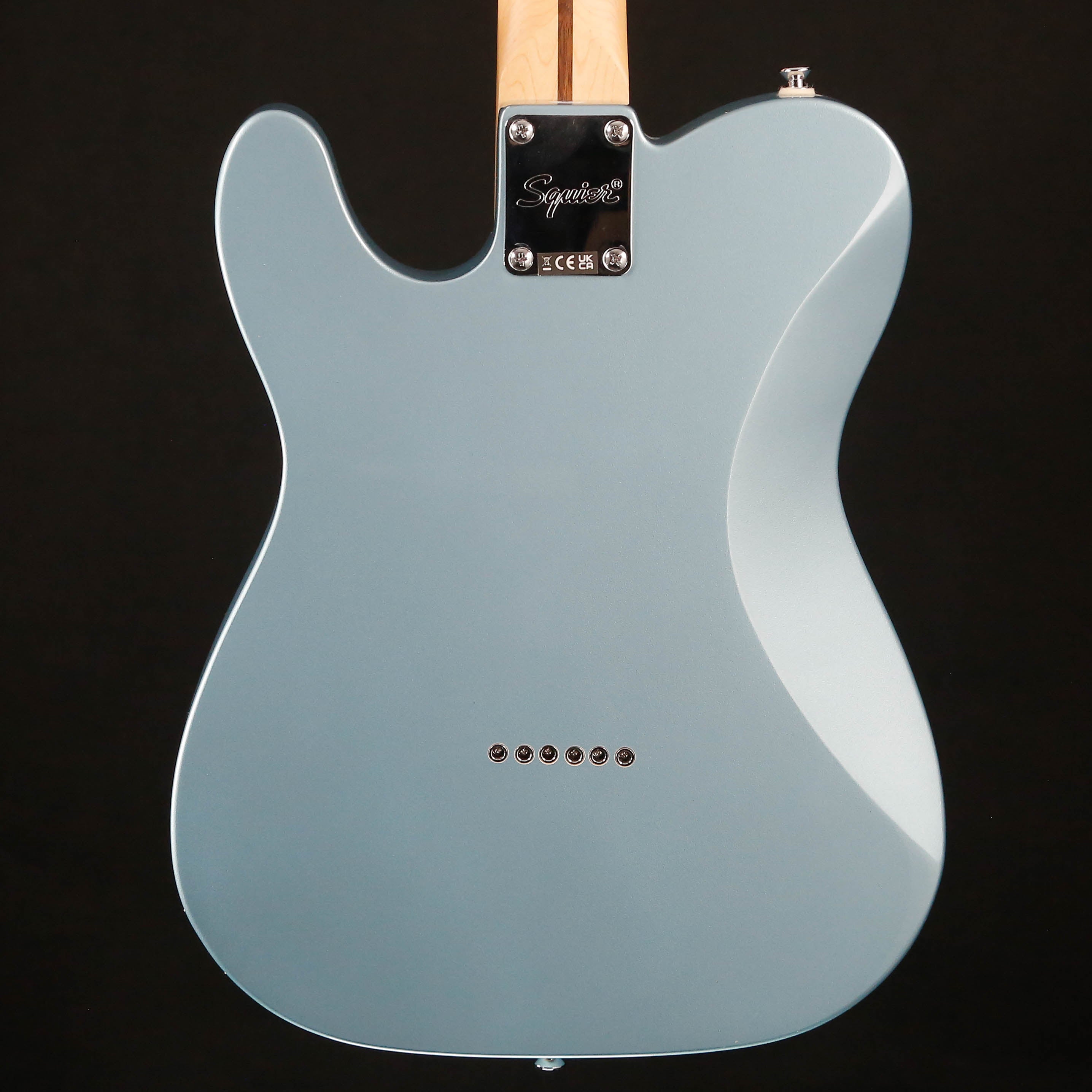 Squier affinity telecaster limited edition deals electric guitar ice blue metallic