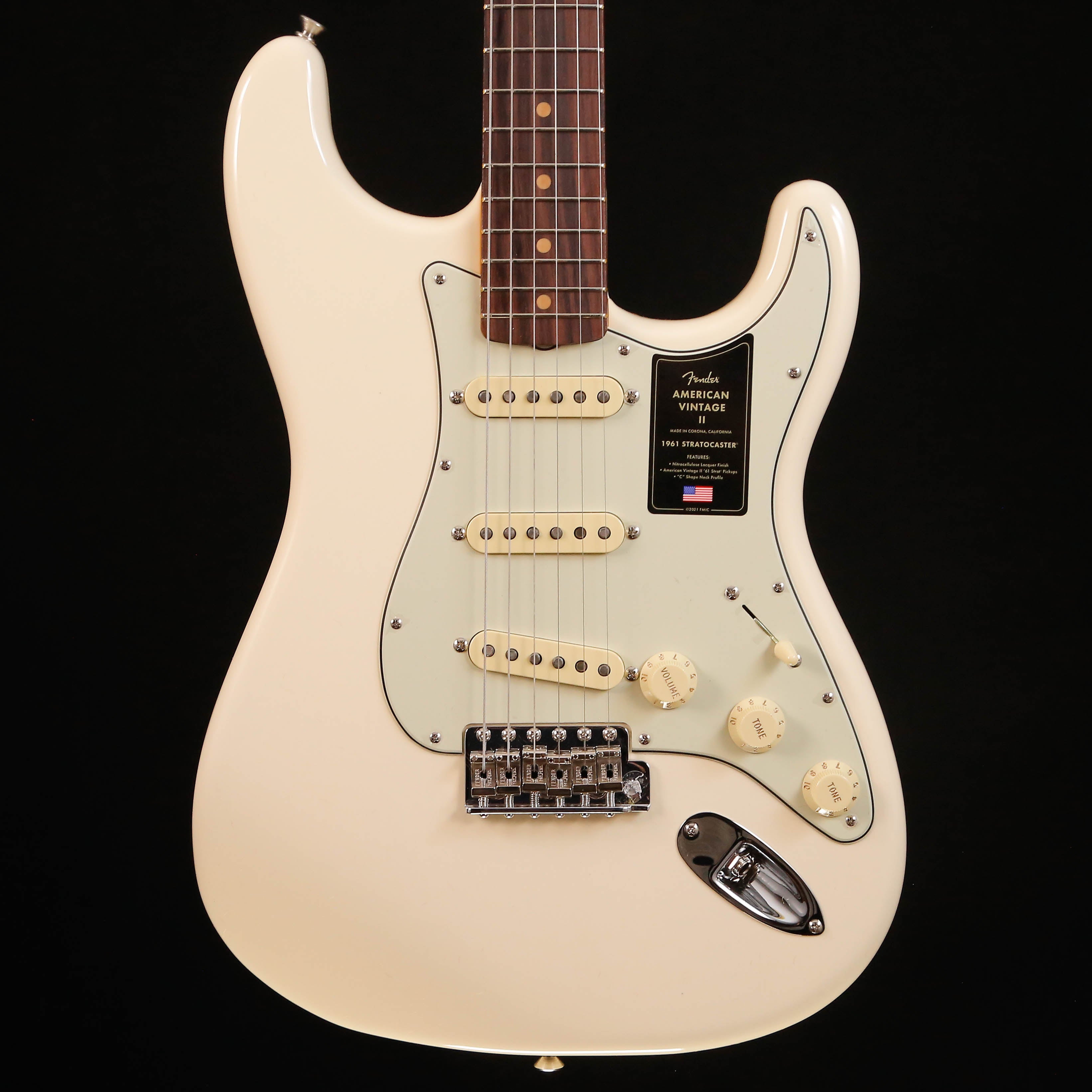 Fender American Vintage II 1961 Stratocaster, Olympic White