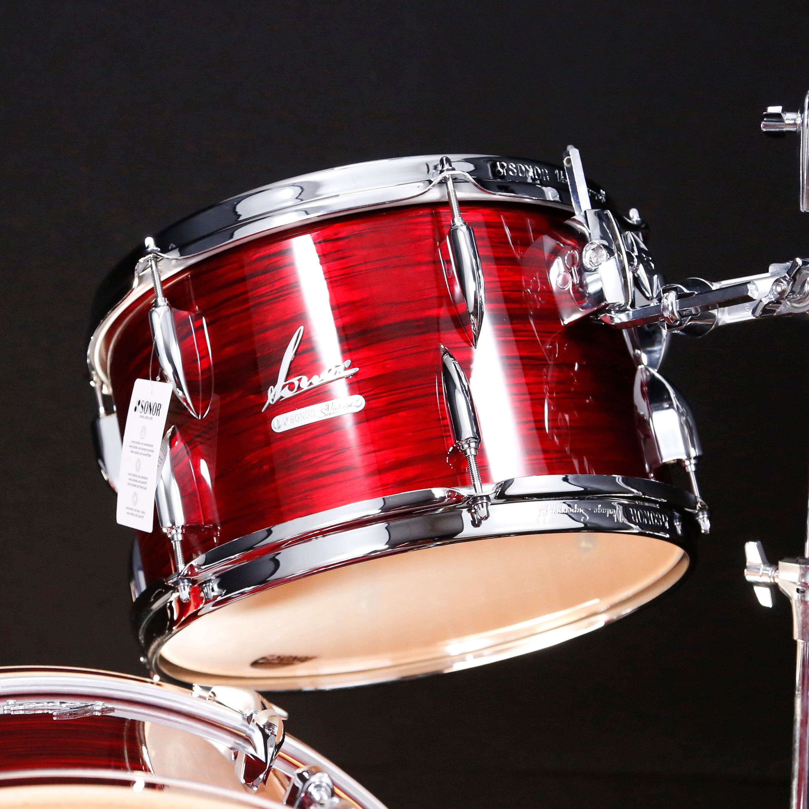 Sonor Vintage Series 3pc Shell Pack 13/16/22, Red Oyster