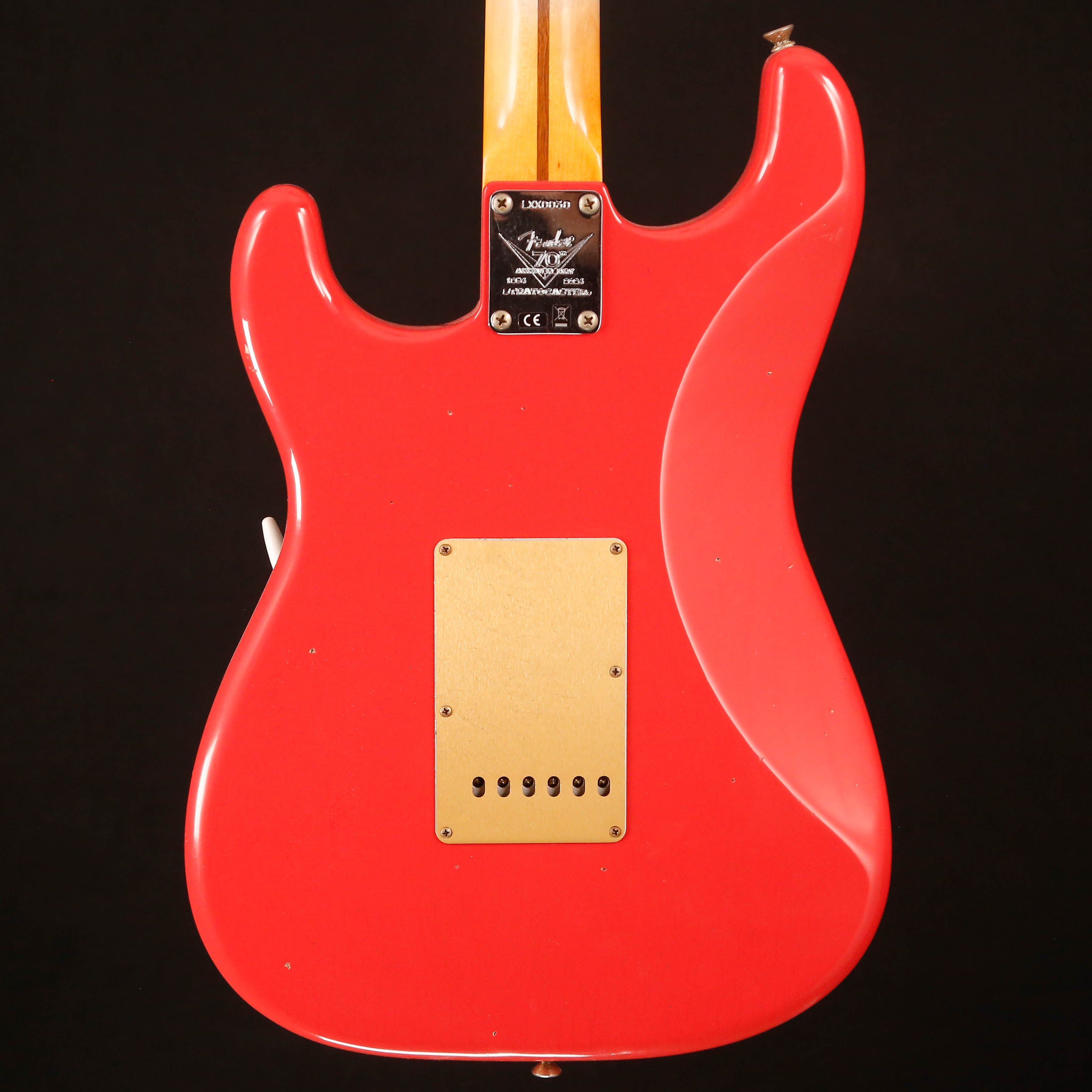 Fender Custom Shop LTD '54 Stratocaster Journeyman, Fiesta Red 7lbs 9.7oz