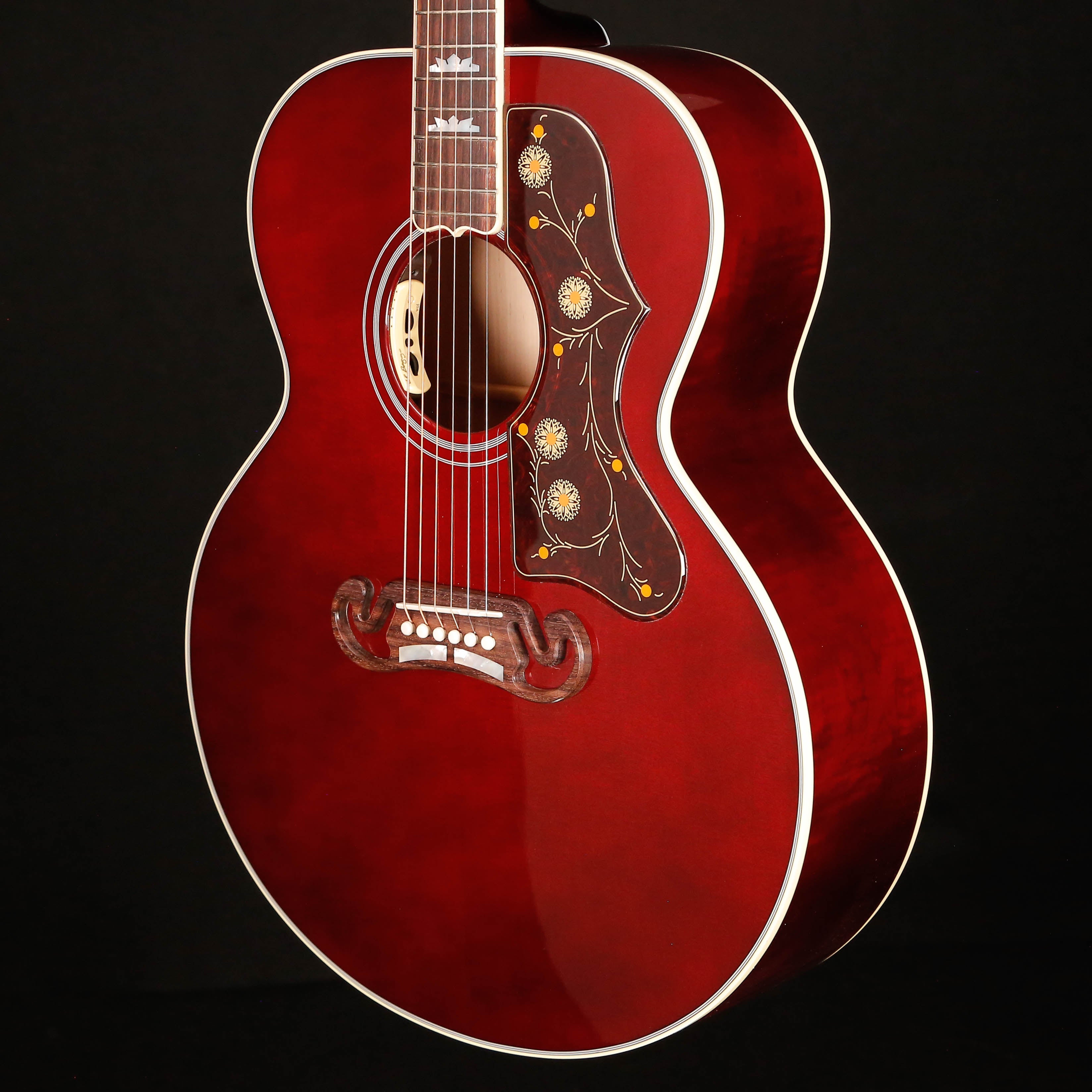 Gibson Acoustic SJ-200 Standard Maple, Wine Red