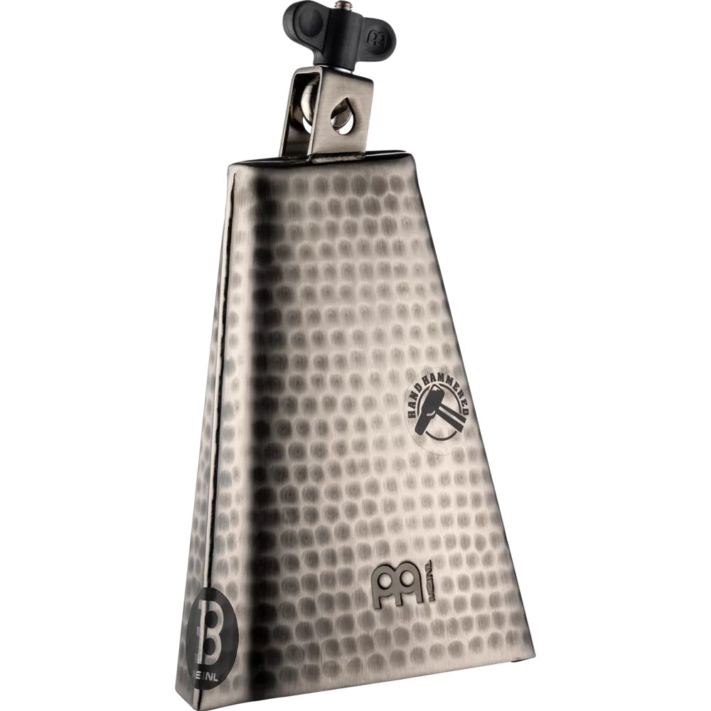 Meinl Percussion STB80BHH-S Timbales Big Mouth Cowbell, 8" Hand Hammered