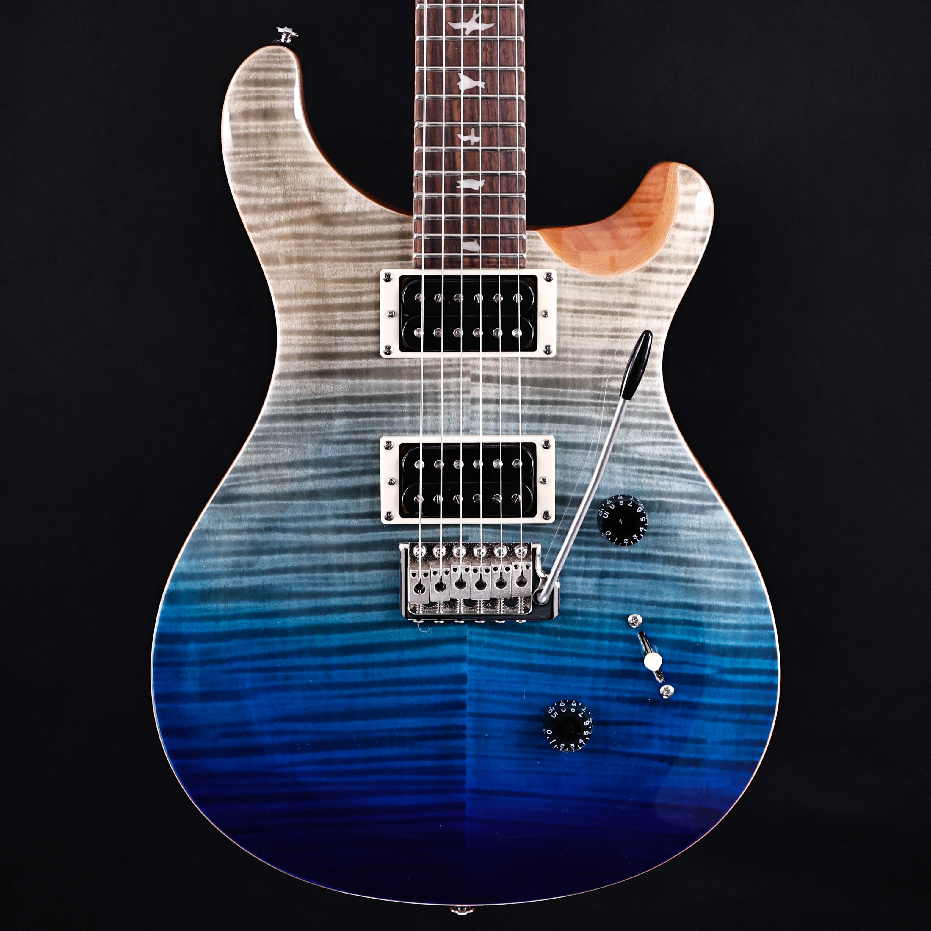 PRS Paul Reed Smith SE Custom 24 Electric, Blue Fade 7lbs 6.9oz