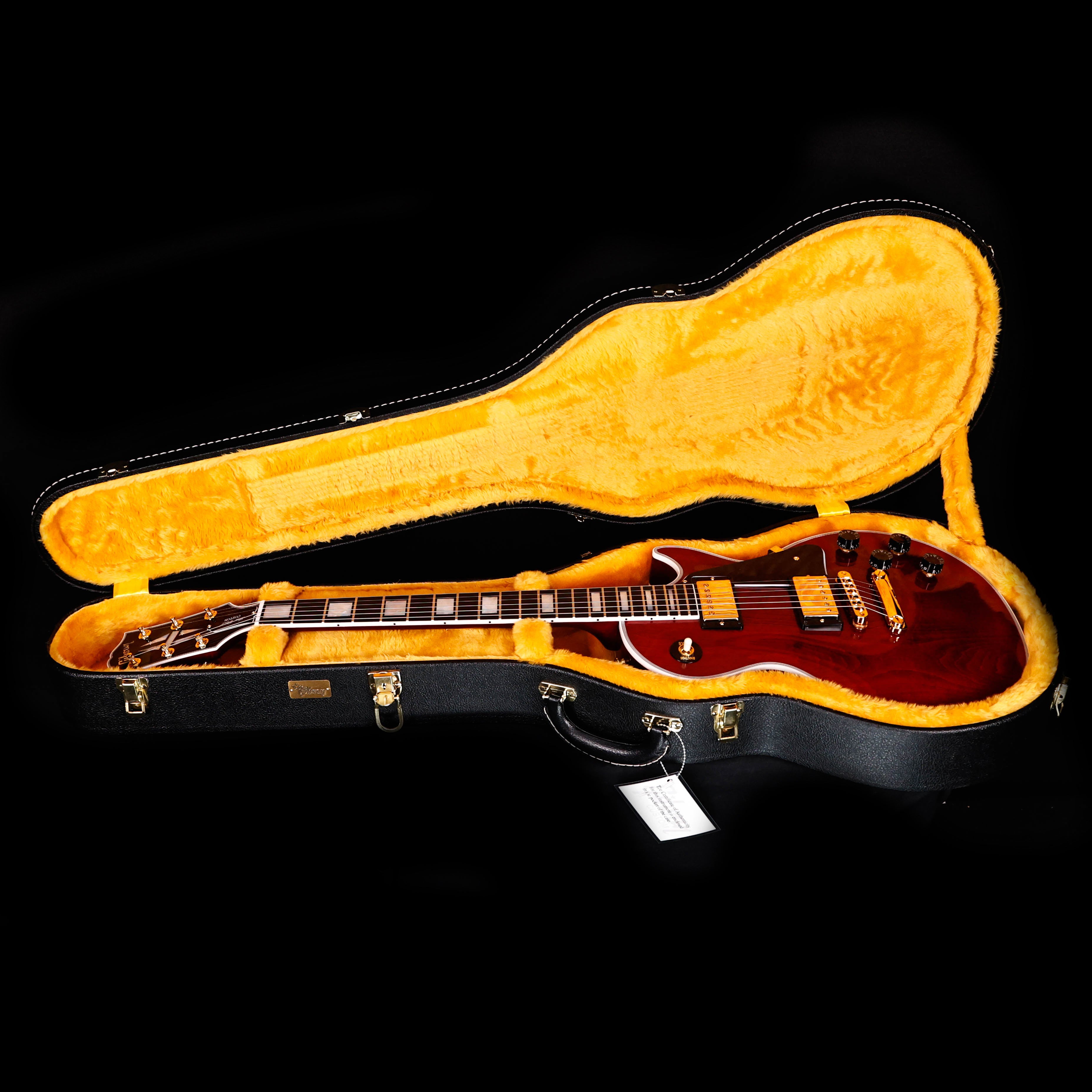 Gibson Les Paul Custom, Red Wine Gloss, Gold Hardware