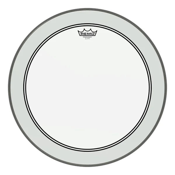 Remo Powerstroke 3 Clear Bass Drum Head , 24"