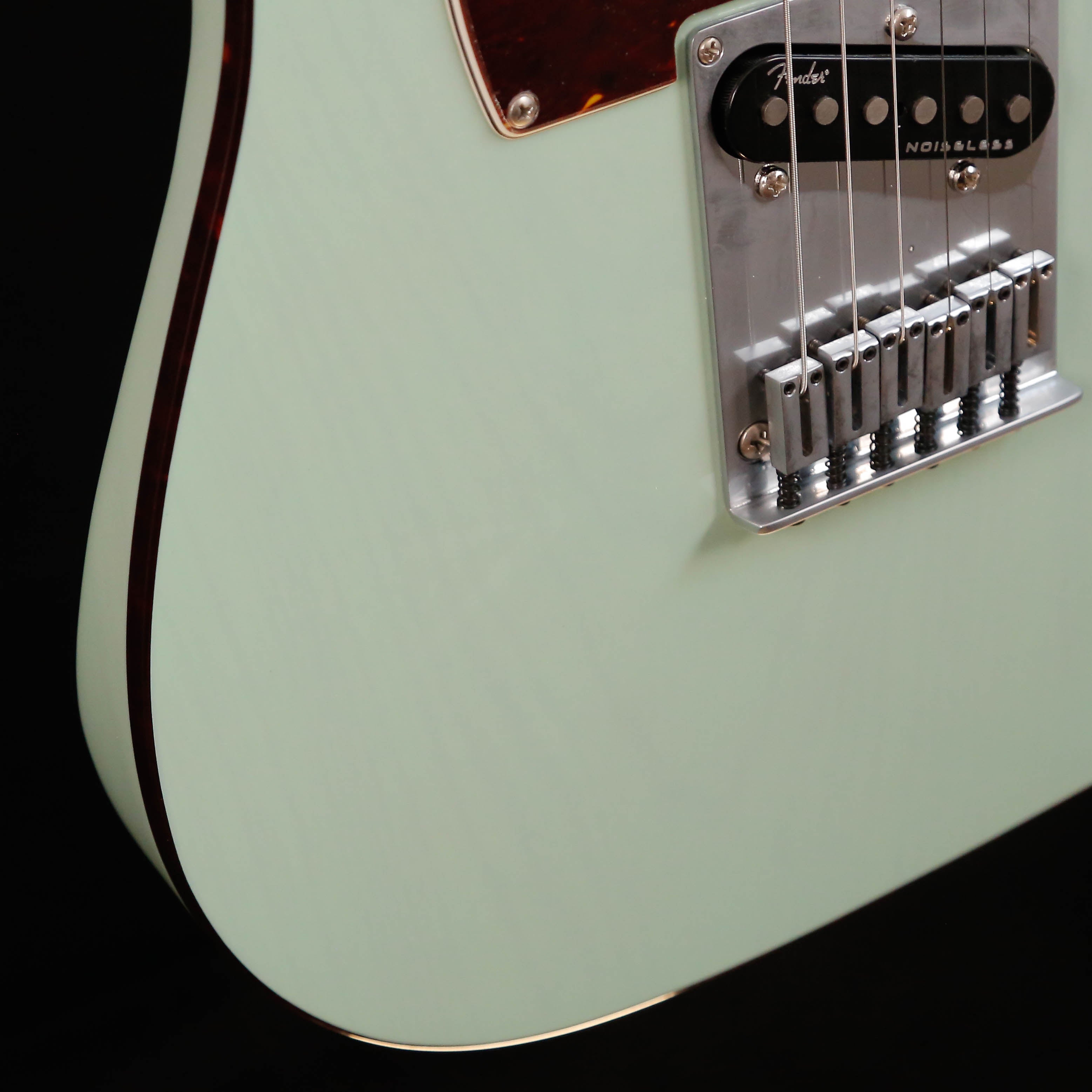 Fender American Ultra Luxe Telecaster, Surf Green