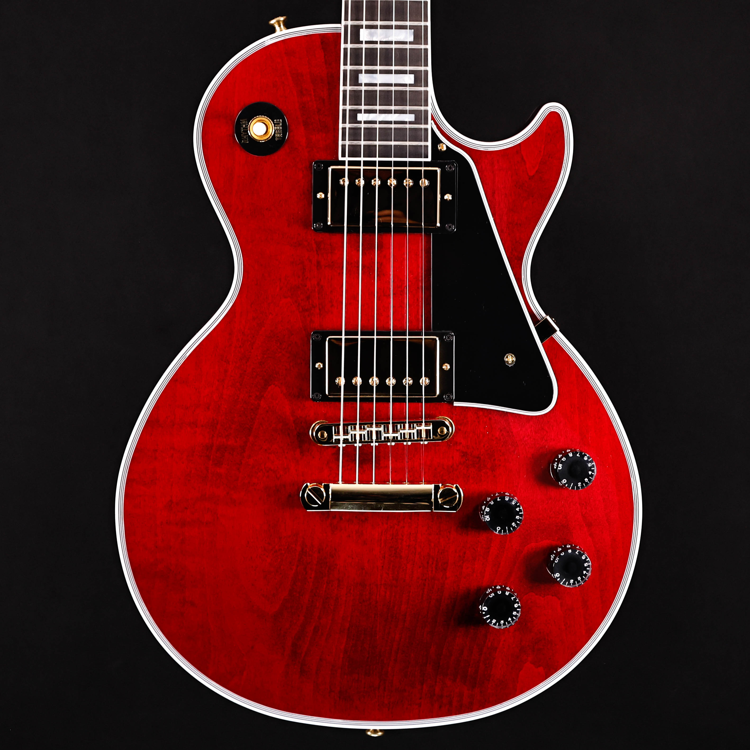 Gibson Les Paul Custom, Red Wine Gloss, Gold Hardware 9lbs 12.7oz