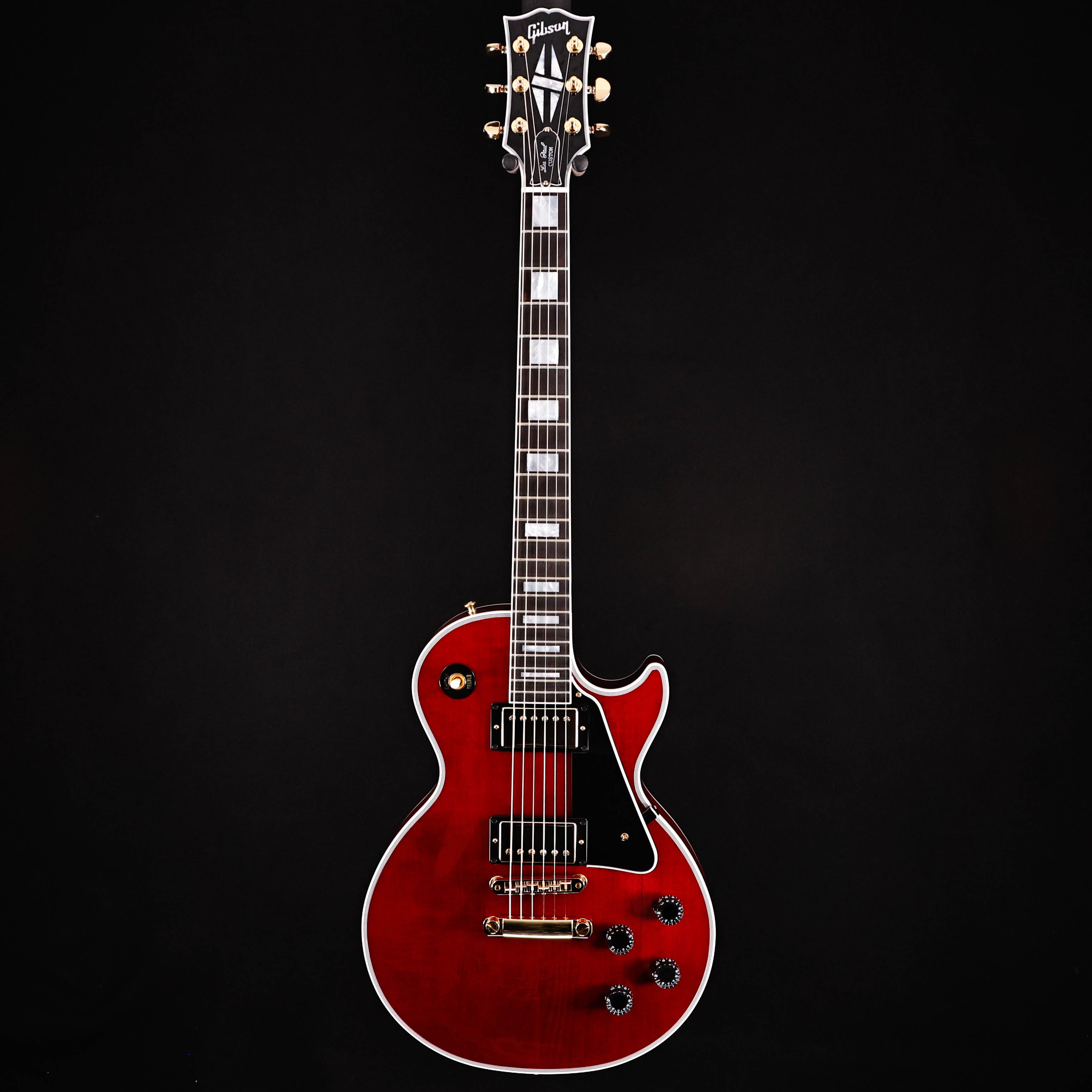 Gibson Les Paul Custom, Red Wine Gloss, Gold Hardware 10lbs 3.5oz